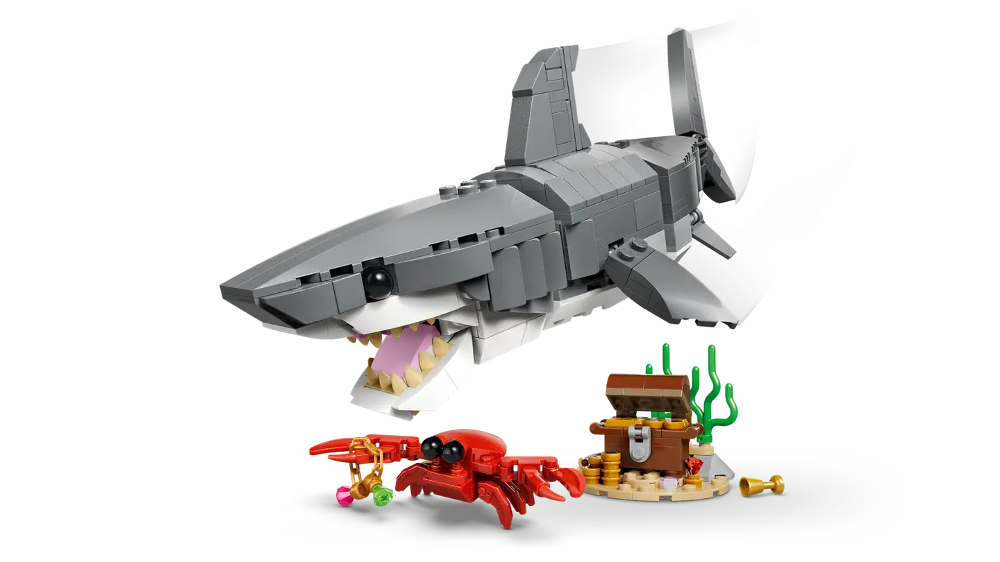 LEGO® LEGO Creator 31381 Hurja hai ja aarrearkku - 12