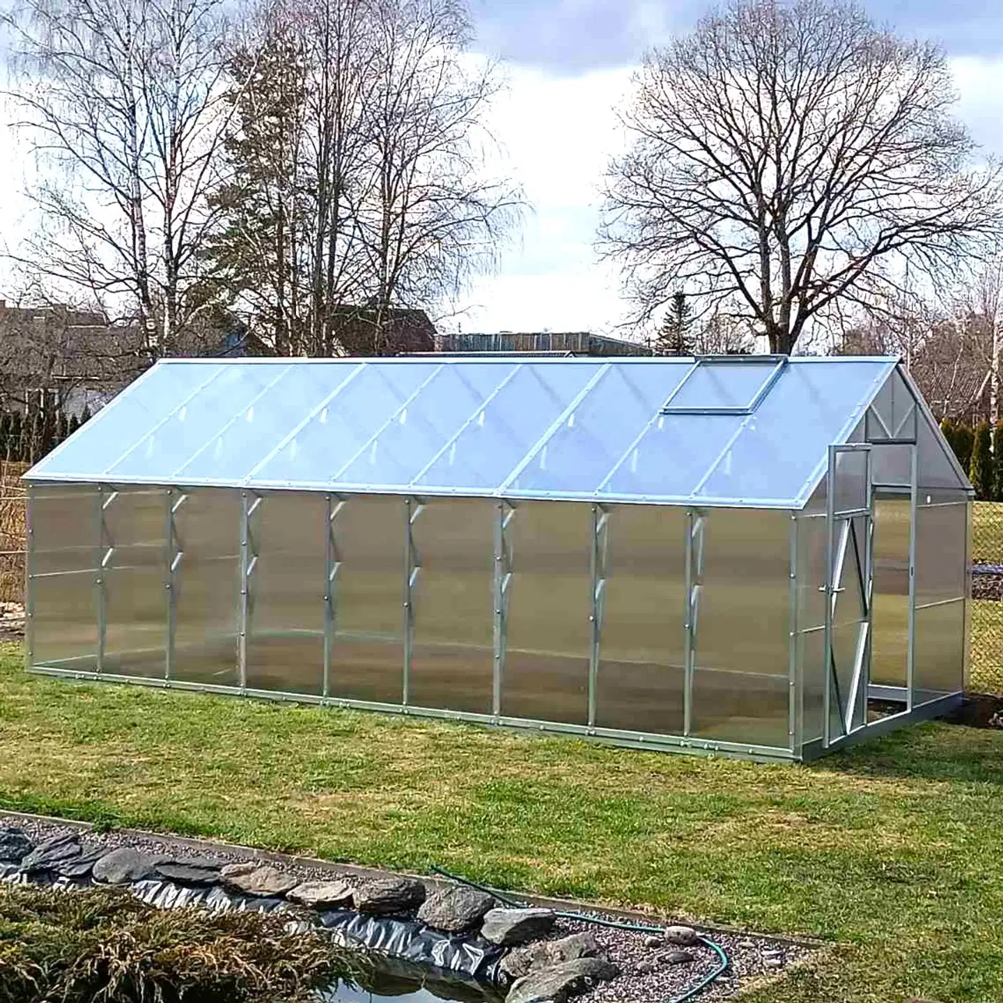 Ecoslider kasvihuone 3.0 X 6.24 - 6