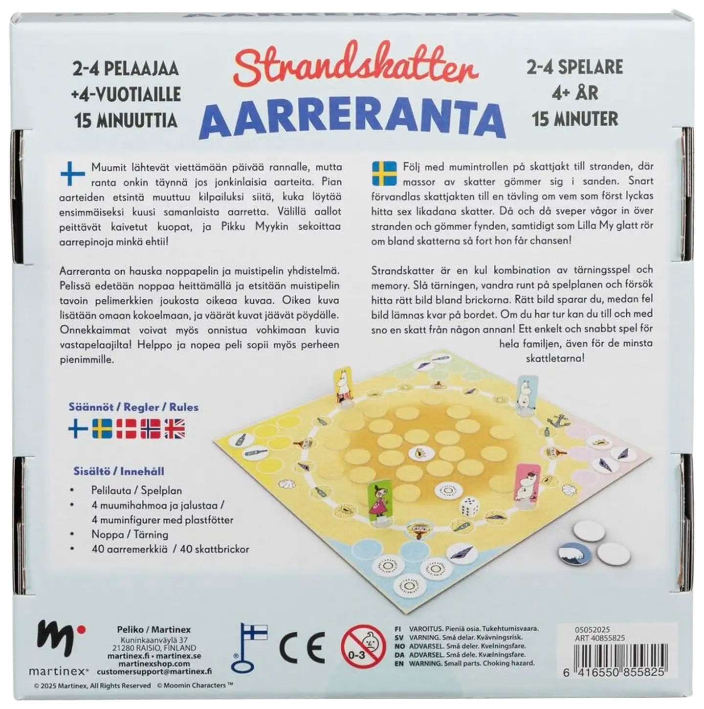 Peliko Lastenpeli Muumi aarreranta - 3
