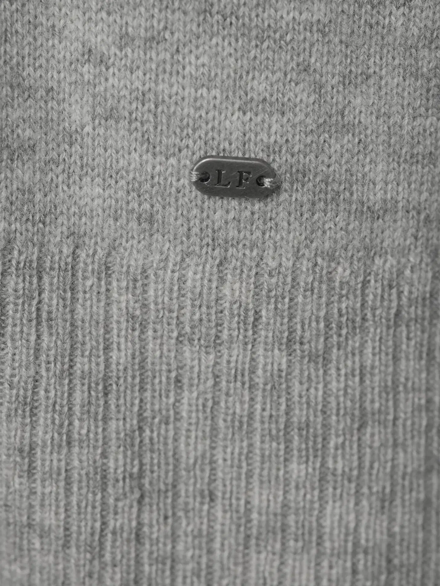 London Fog naisten neule Cashmere 213L264006 - dark grey - 5