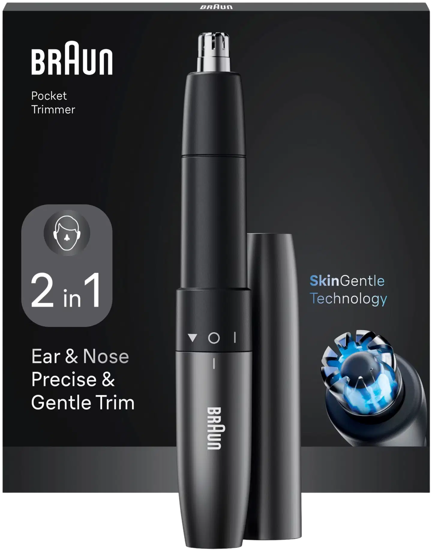 Braun Precision EN20 Korva & Nenä Taskutrimmeri - 1