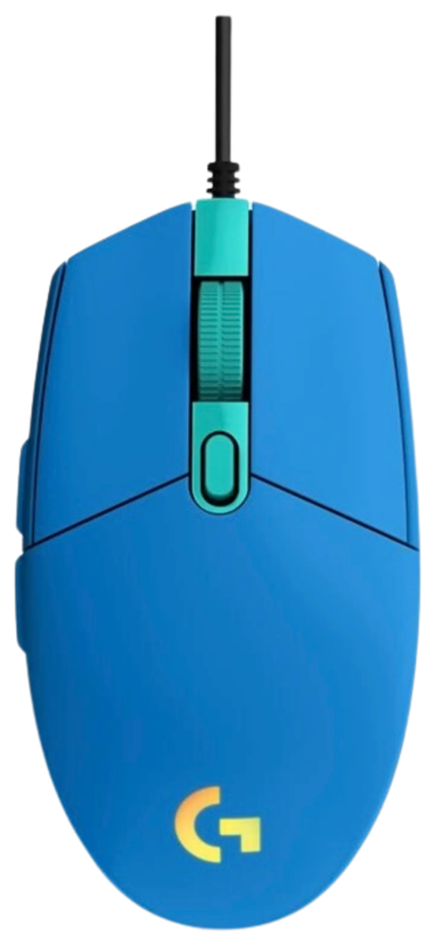 Logitech pelihiiri Lightsync G203 sininen - 3