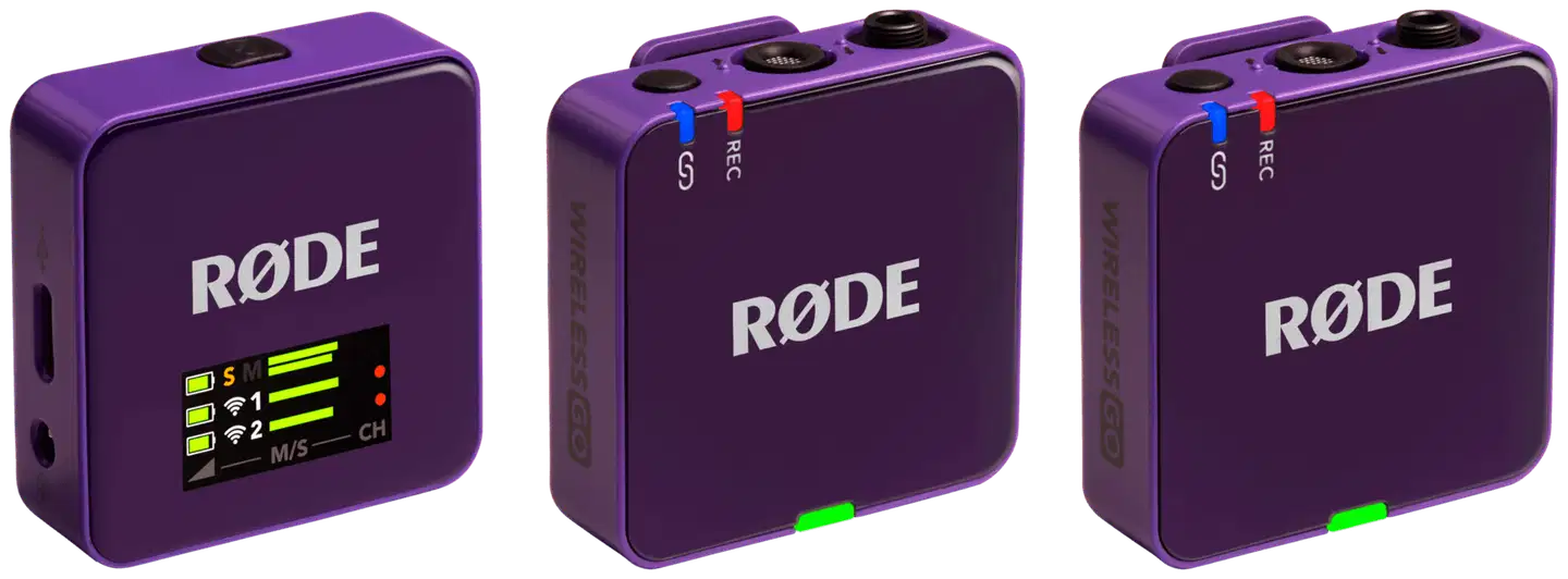 Rode Wireless GO Gen 3 langaton mikrofonijärjestelmä