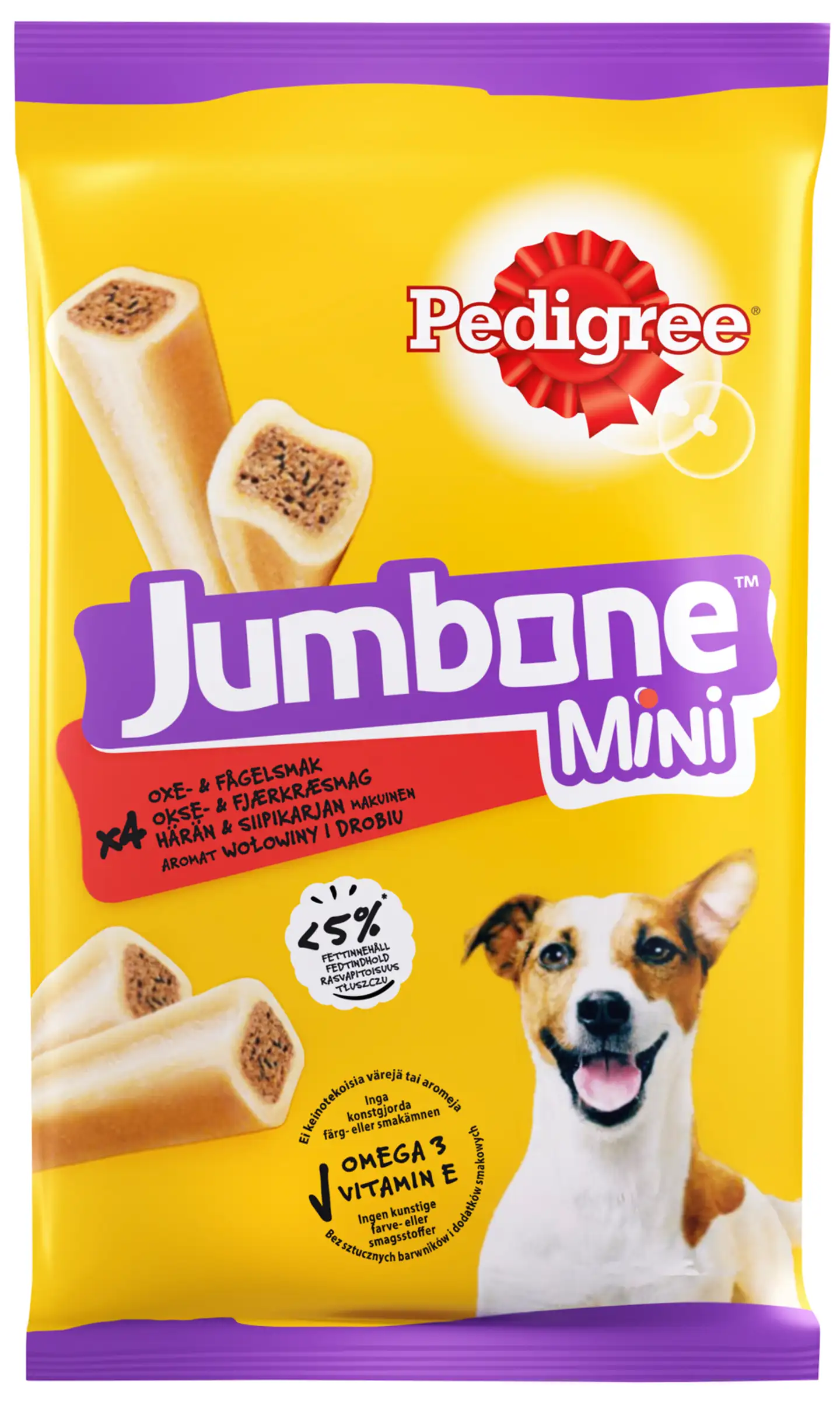 Pedigree Jumbone Härkä&Siipikarja 160g