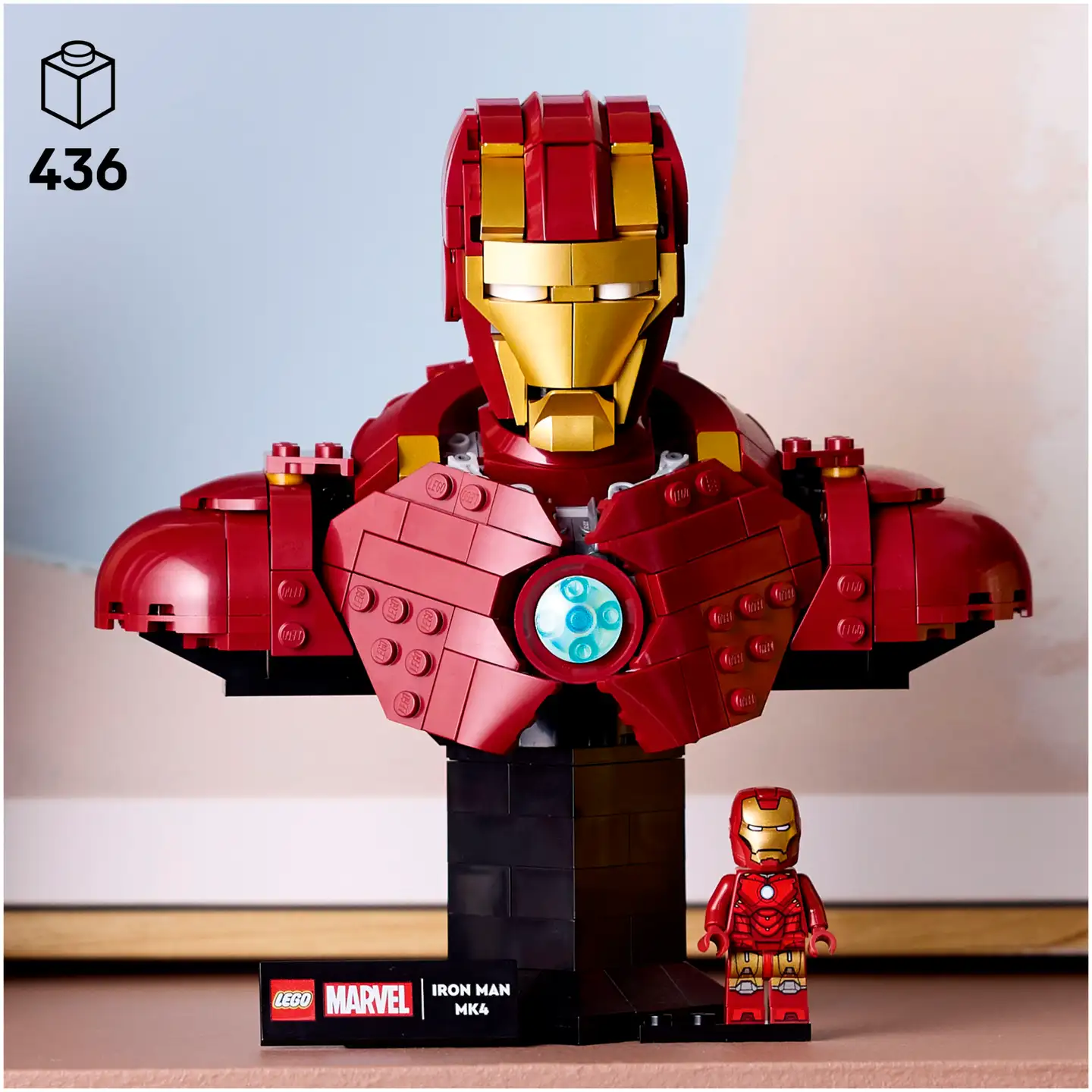 LEGO® Marvel 76327 Iron Man MK4 rintakuva, Rakennussetti - 9