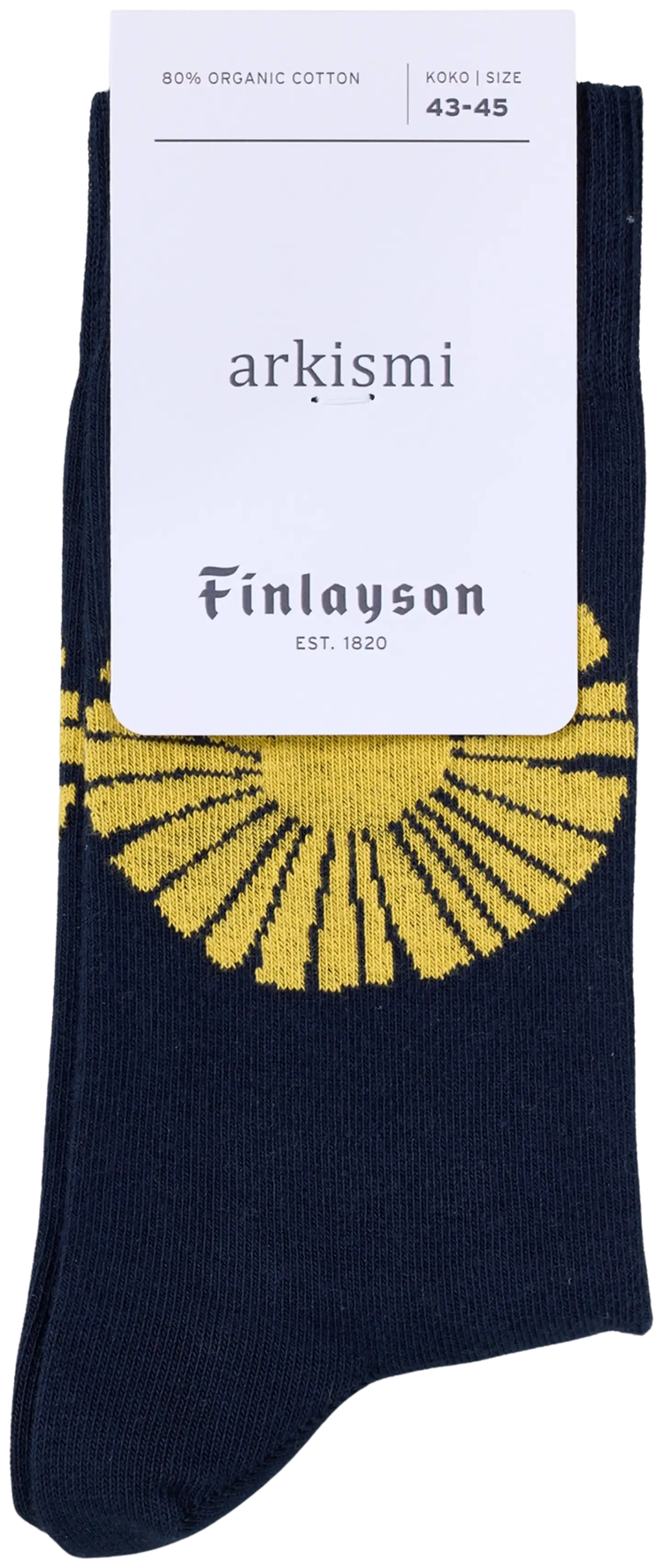 Finlayson miesten nilkkasukat Valo - T.sininen - 1