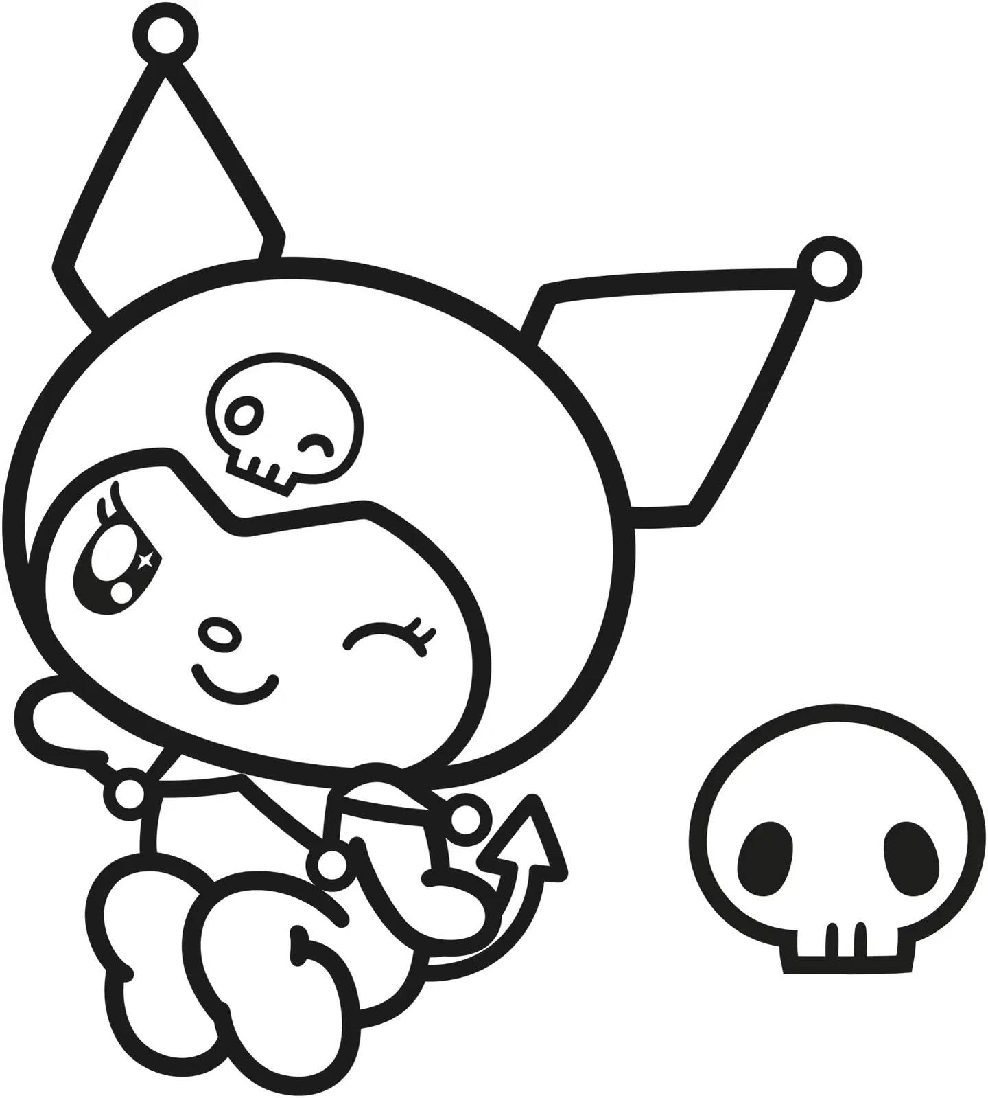 Comansi ikkunavärisetti Hello Kitty Sticker Art - 4