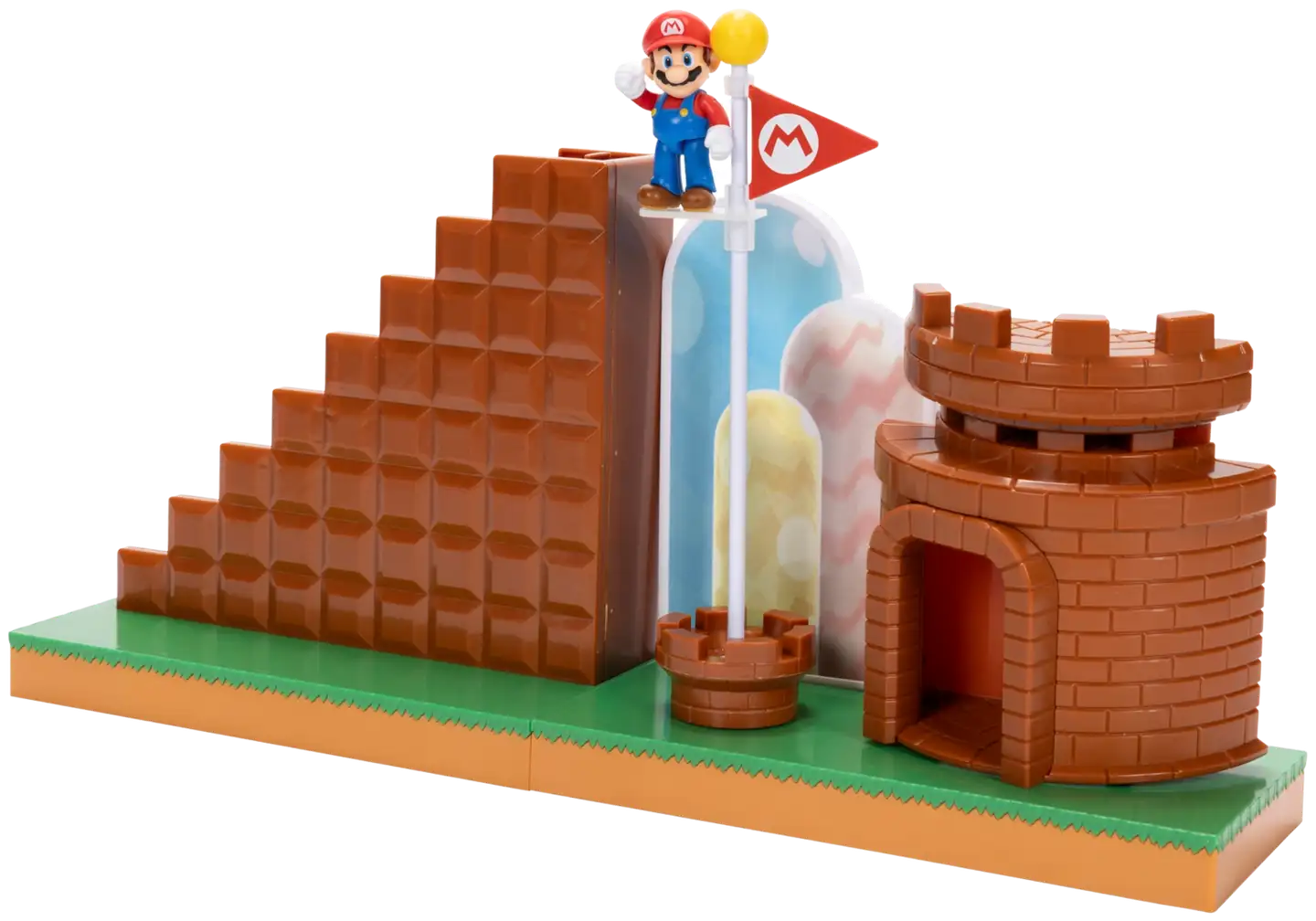 Nintendo leikkisetti Super Mario 2.5" Level End Playset - 7