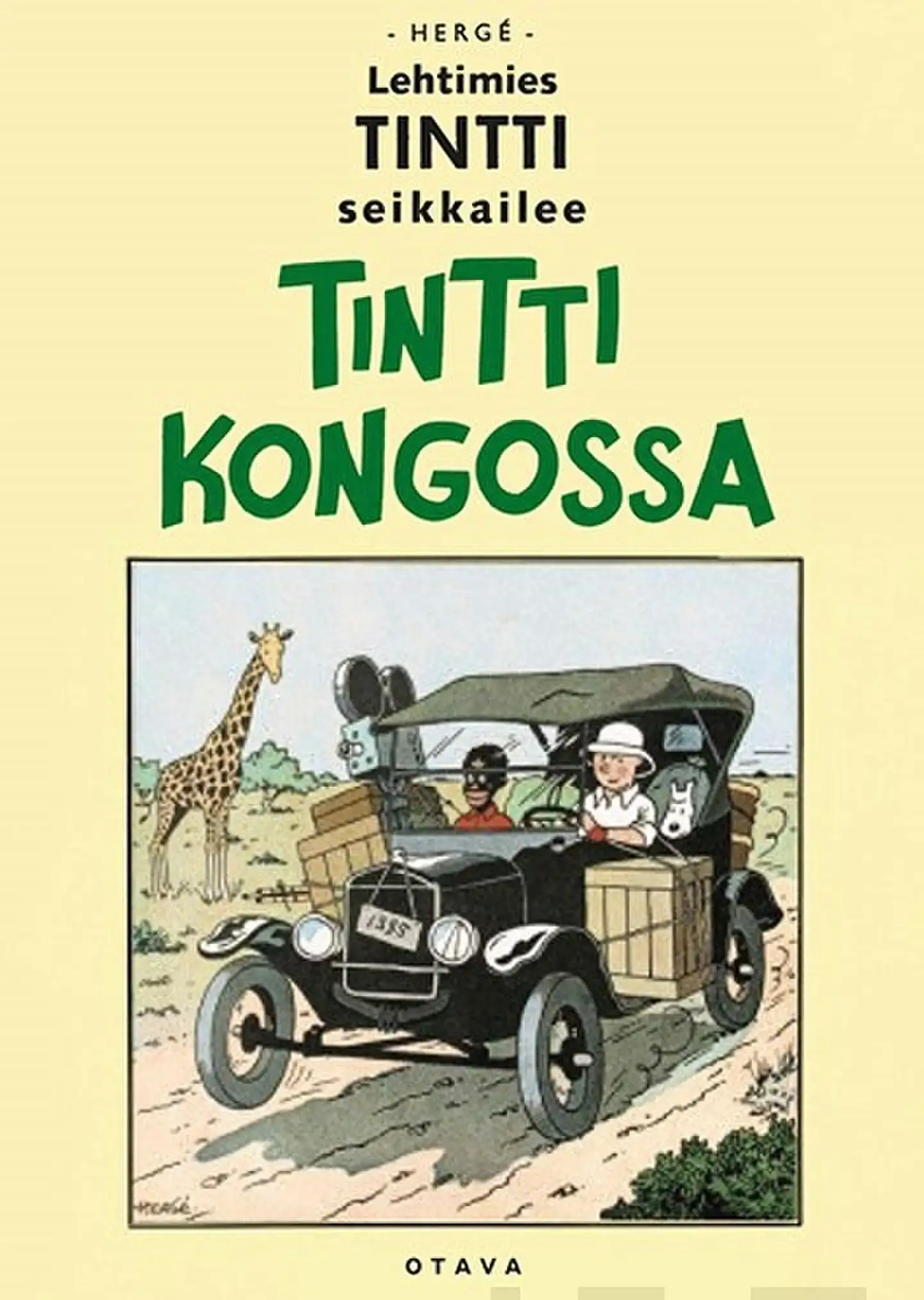 Hergé, Tintti Kongossa