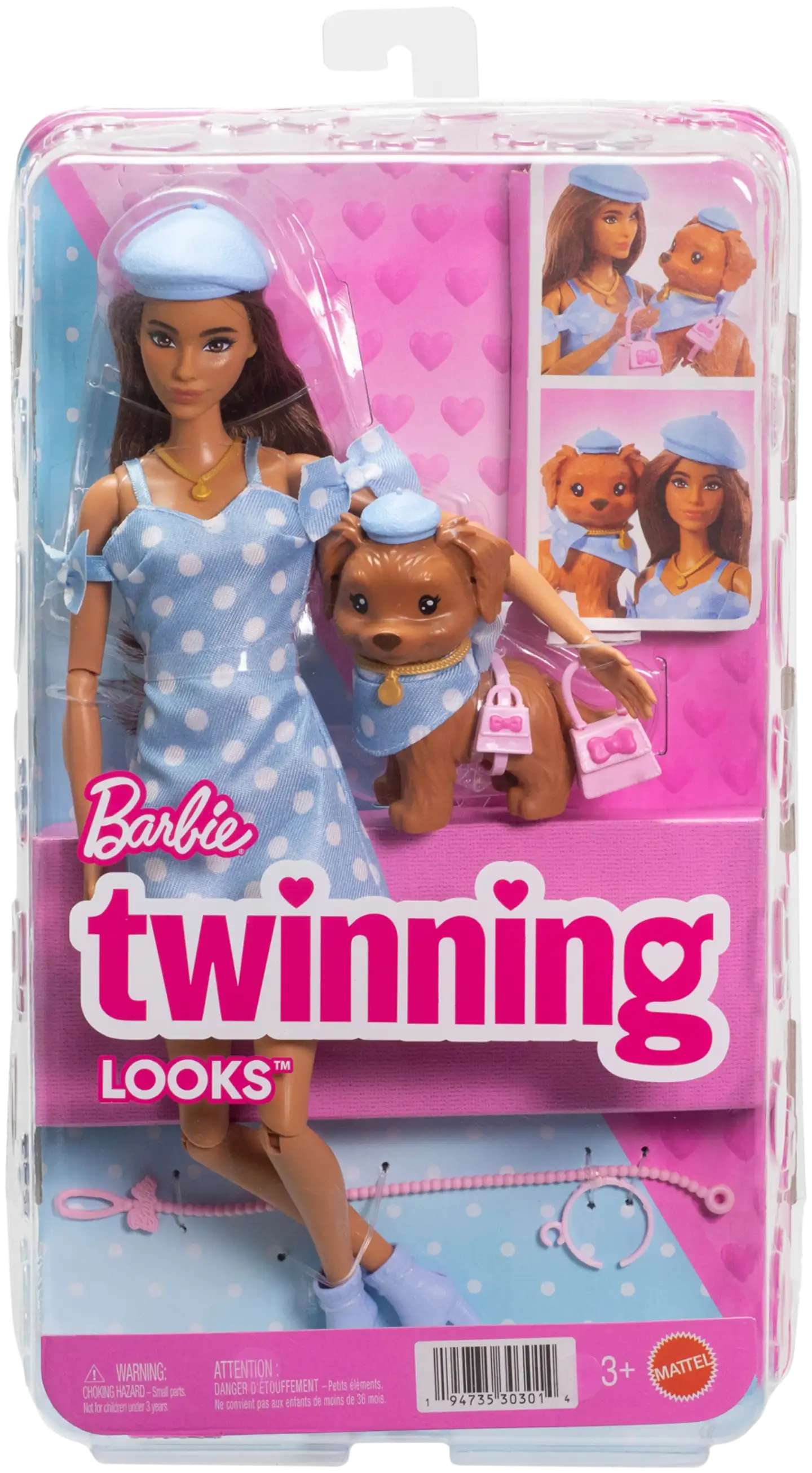 Barbie Twinning Looks Nukke Ja Lemmikki V.Sin - 2