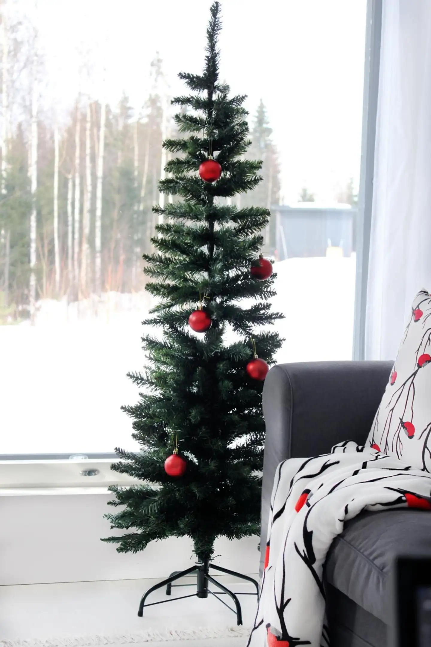 Finnlumor Joulukuusi kapea 210 cm - 6