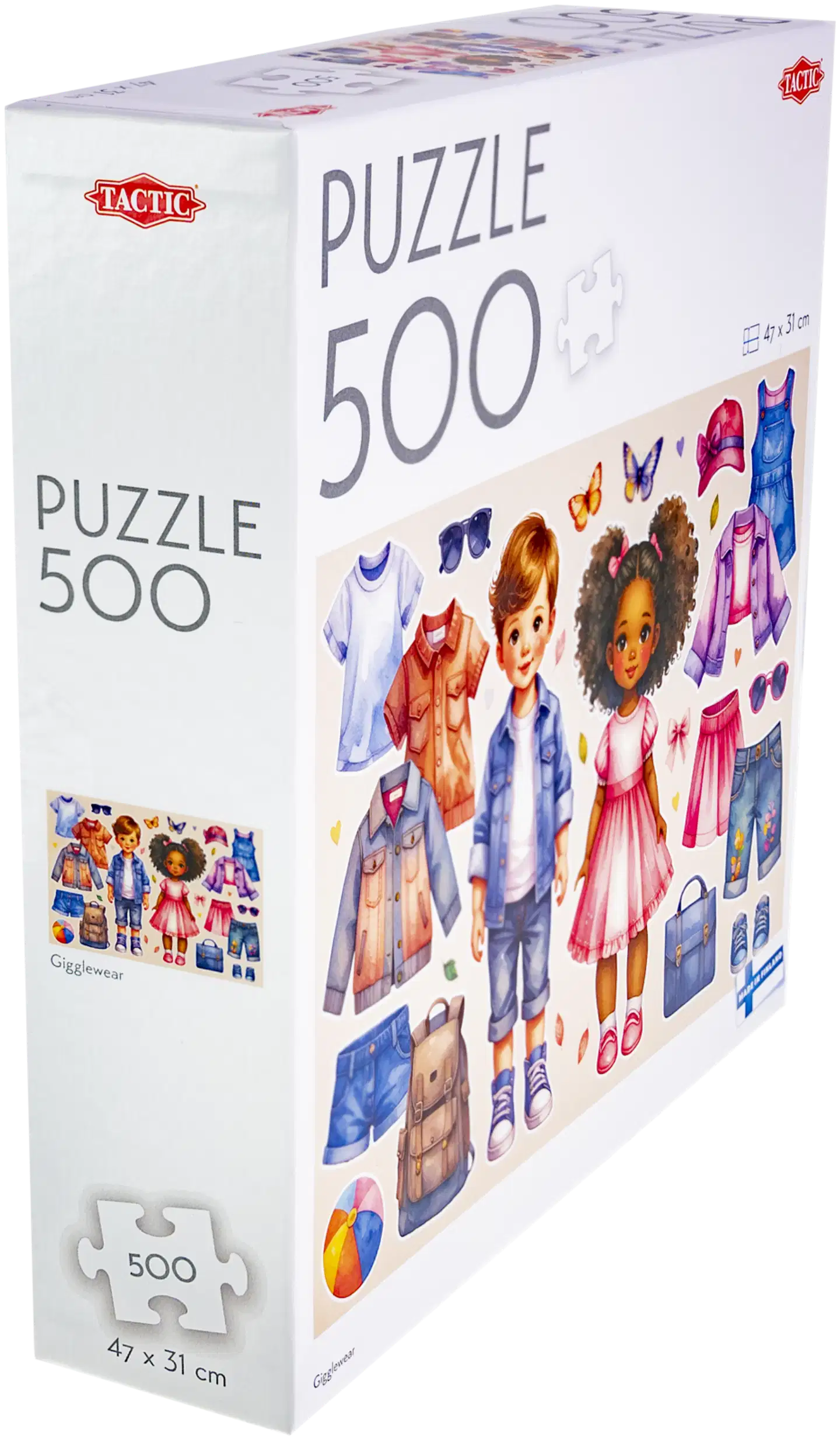 Tactic Palapeli Puzzle Lovers Gigglewear 500 palaa - 4