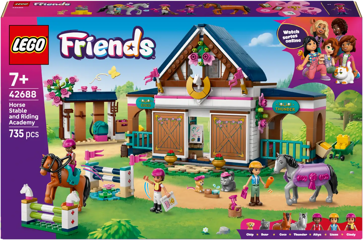 LEGO® LEGO Friends 42688 Hevostalli ja ratsastuskoulu - 5