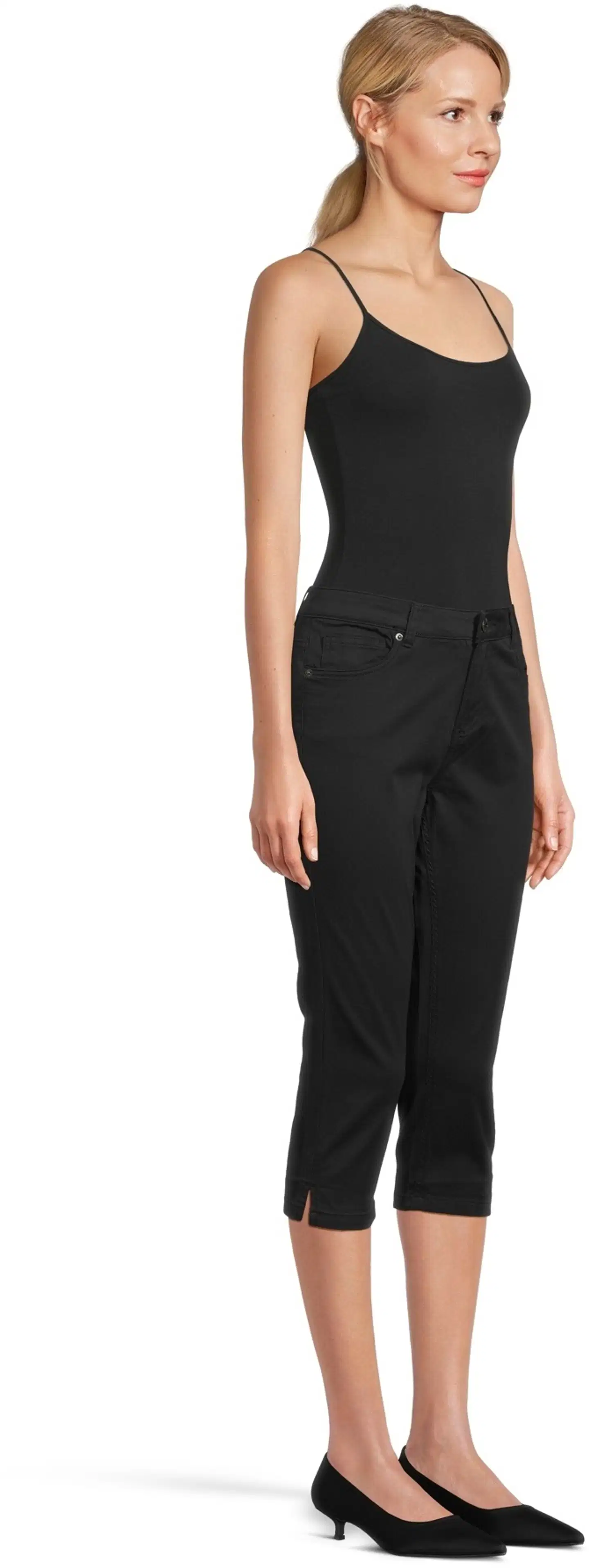 House naisten caprihousut Cora - Jet Black - 4