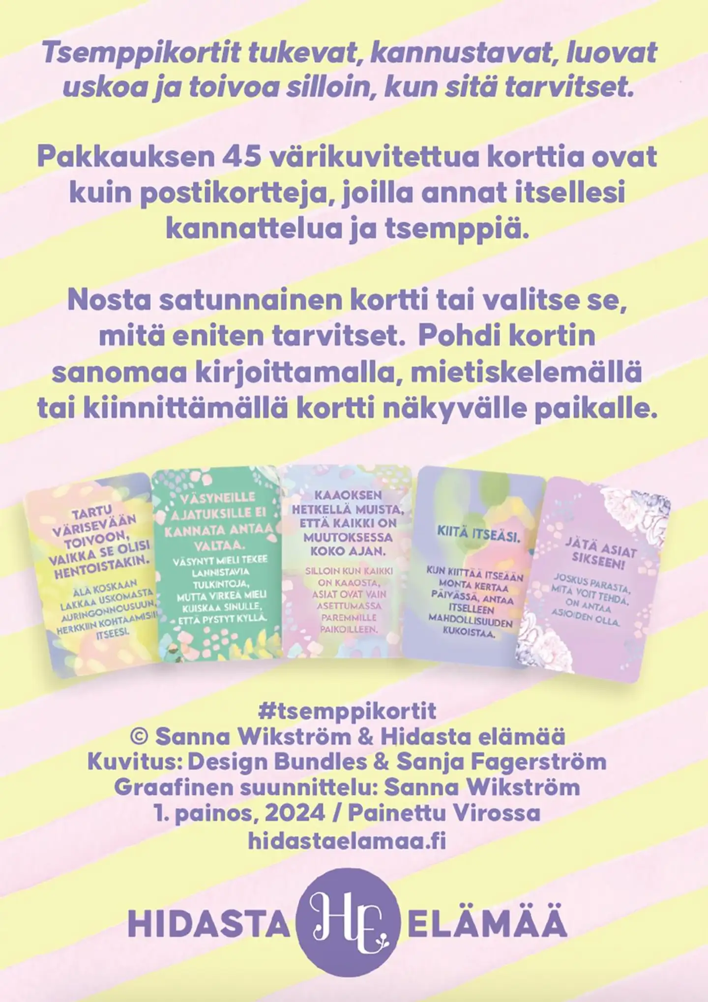 Tsemppikortit – kannustavia ajatuksia ja uusia näkökulmia - 6