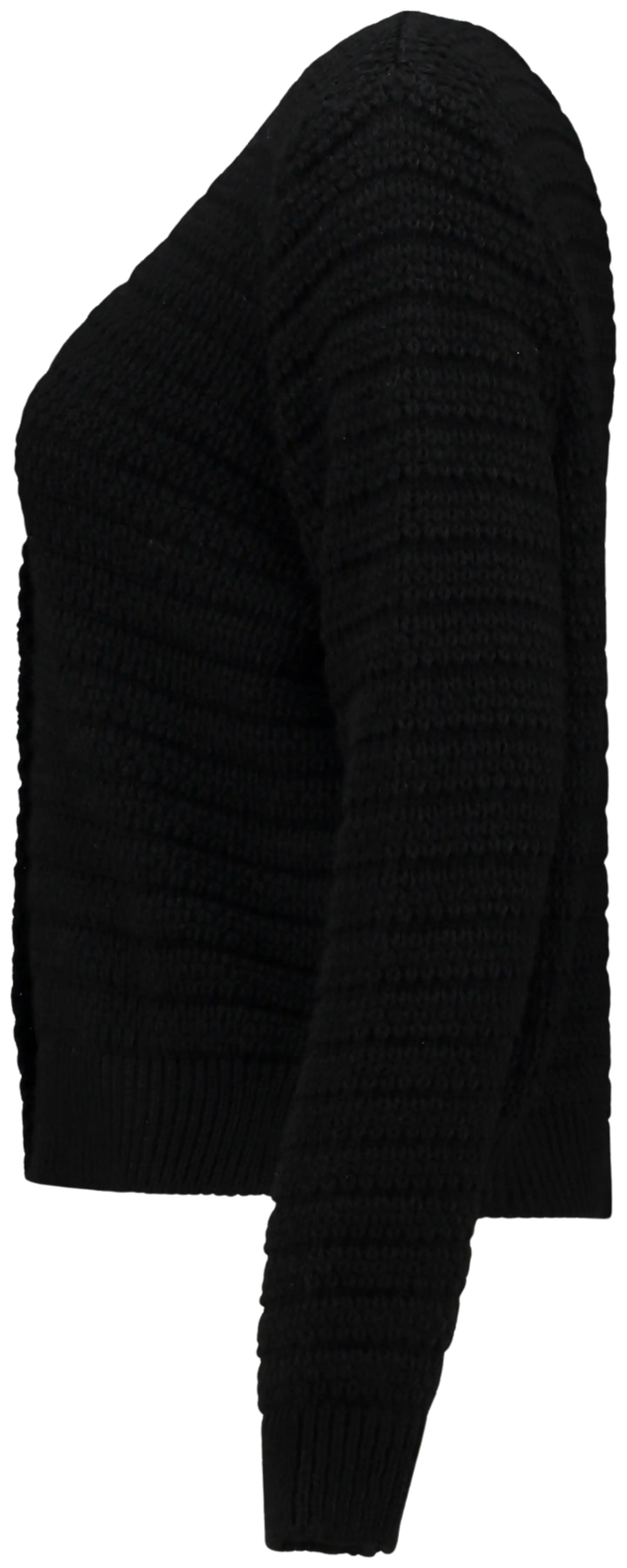 Zabaione naisten neulejakku Ya44sminn - BLACK - 2