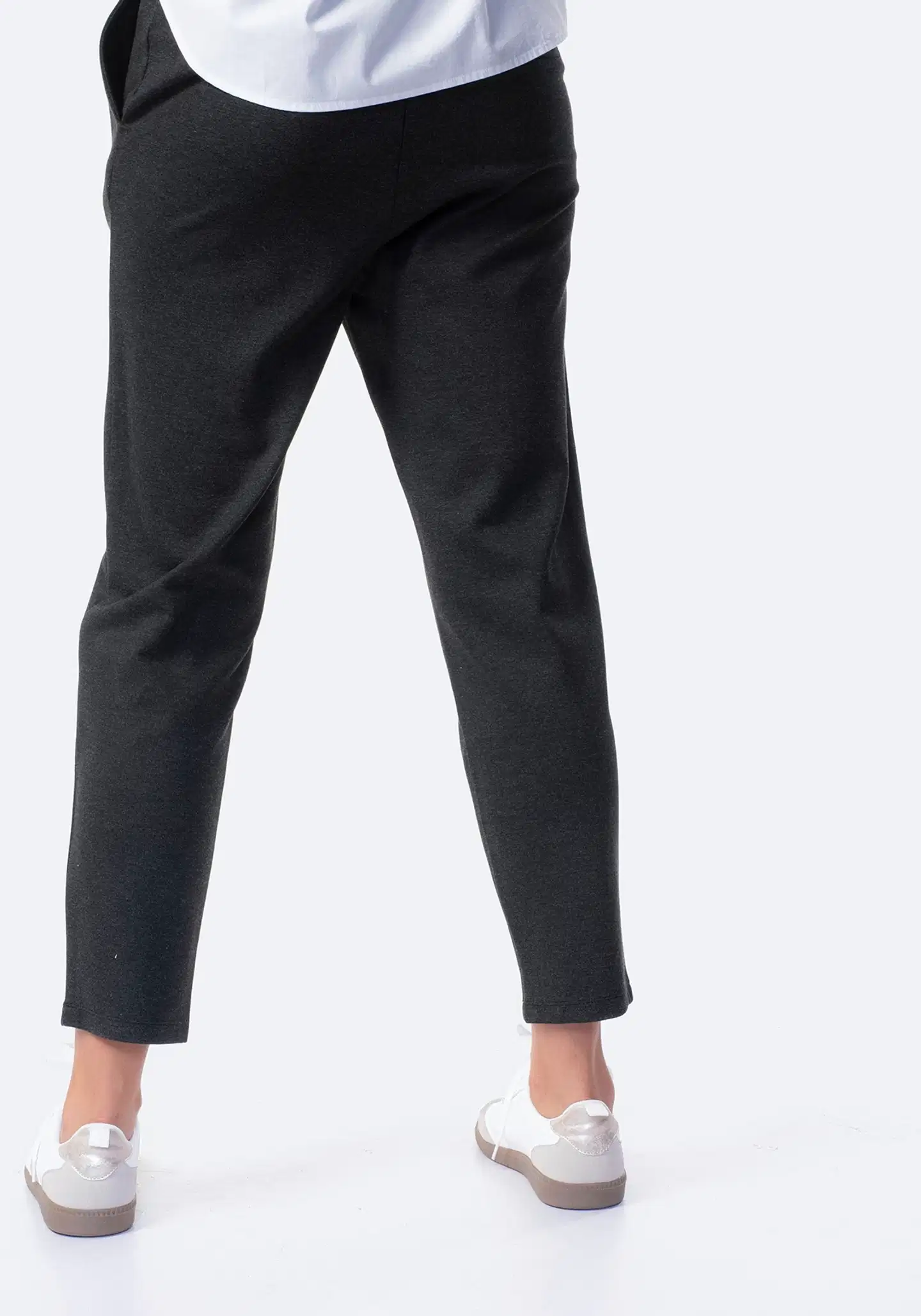TEX naisten joggerhousut I286160 - GREY CHINE - 3