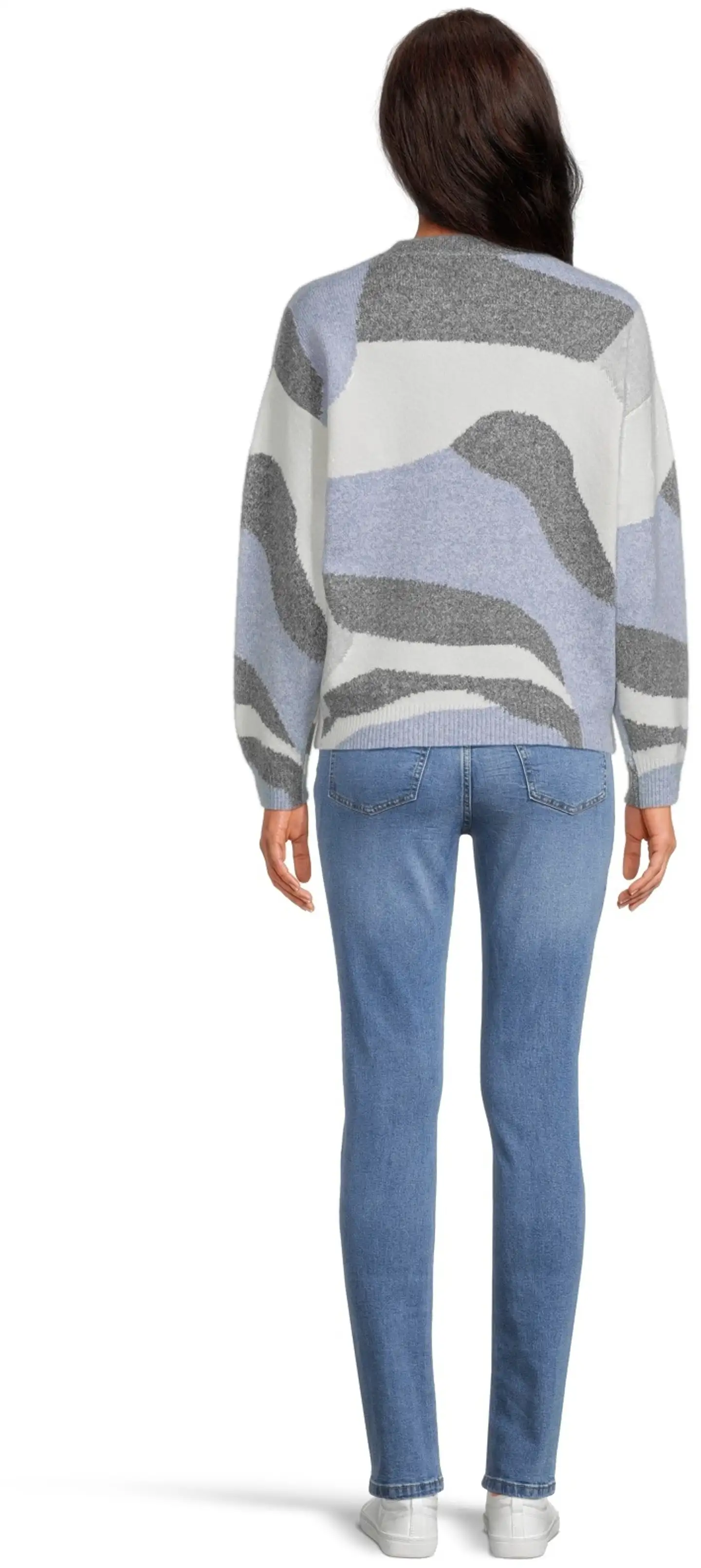 WKLY. naisten intarsianeulepusero villasekoitetta 213W361204 - Intarsia - 3