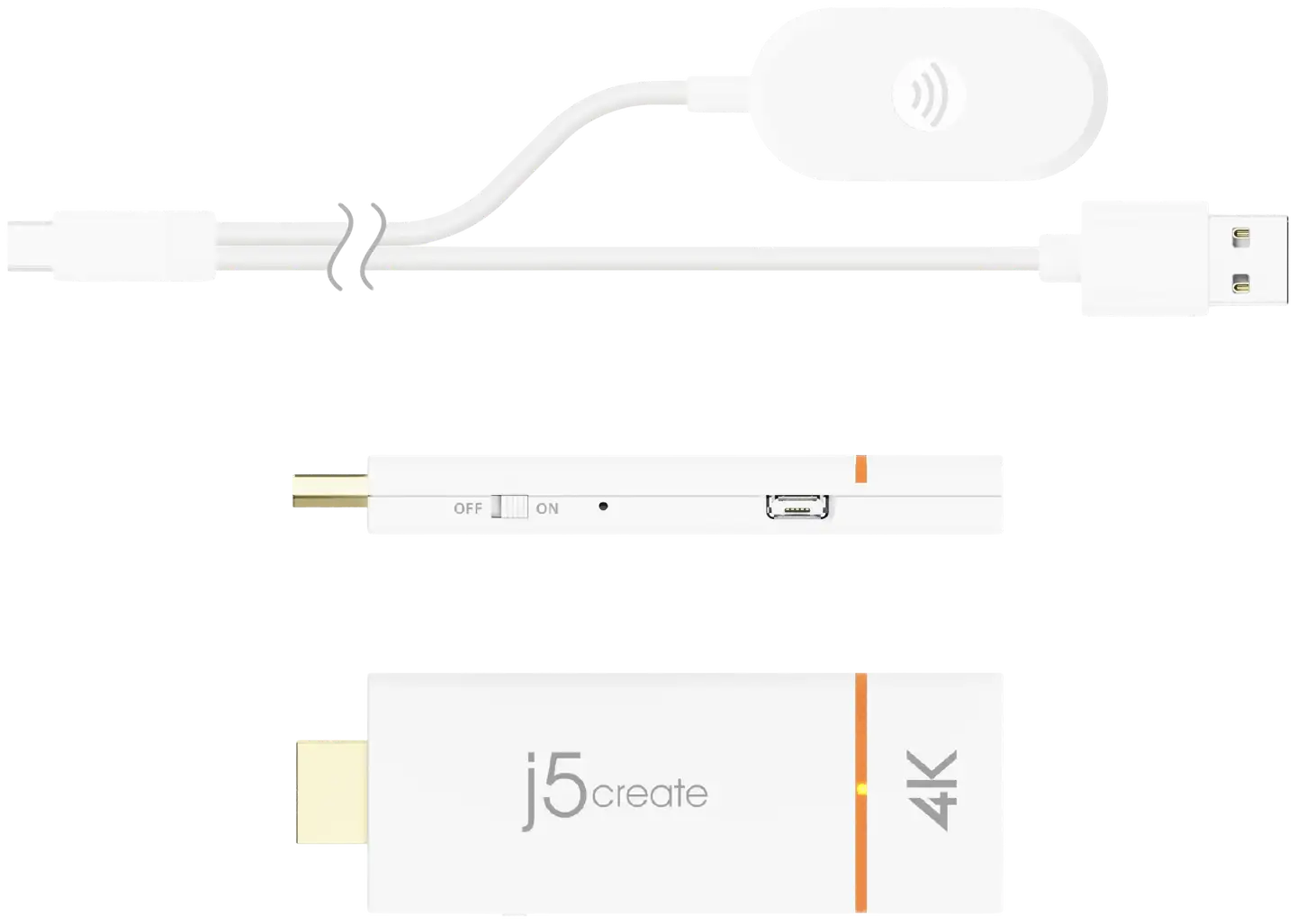 j5create 4K HDMI langaton näytön jakaja - 2