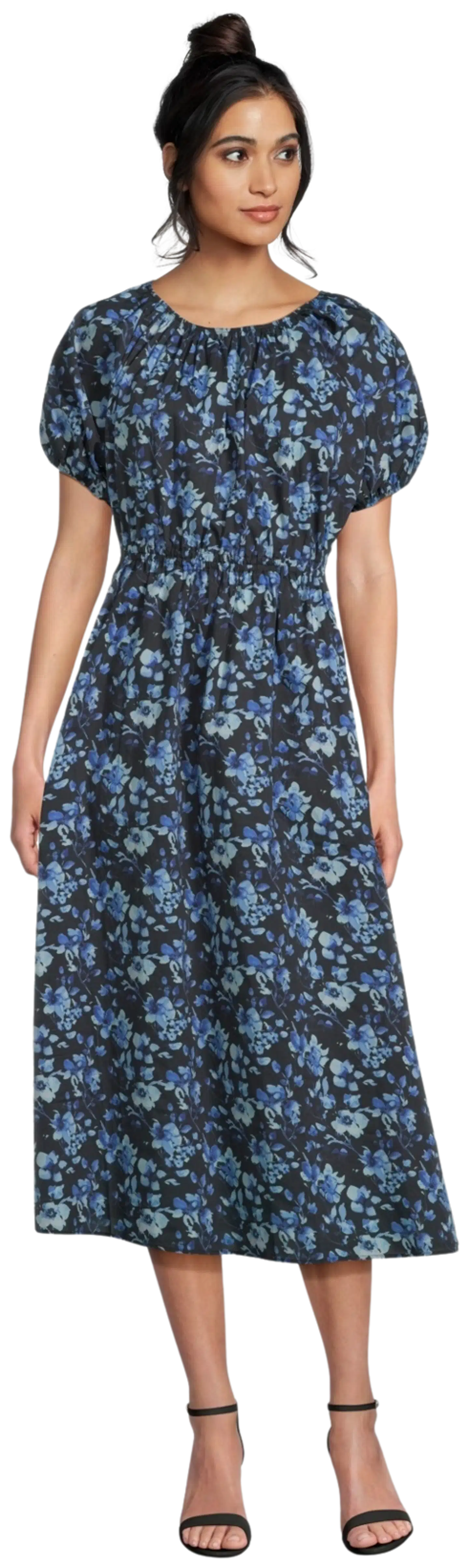 House naisten kesämekko 218H261733 - Black Aop - 1