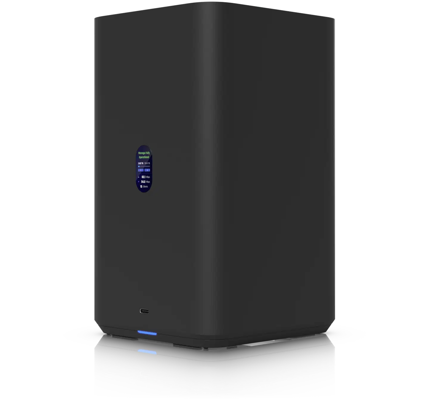 Ubiquiti 2-paikkainen verkkolevyasema 2.5 GbE -liitännällä UNAS-2-B musta - 2