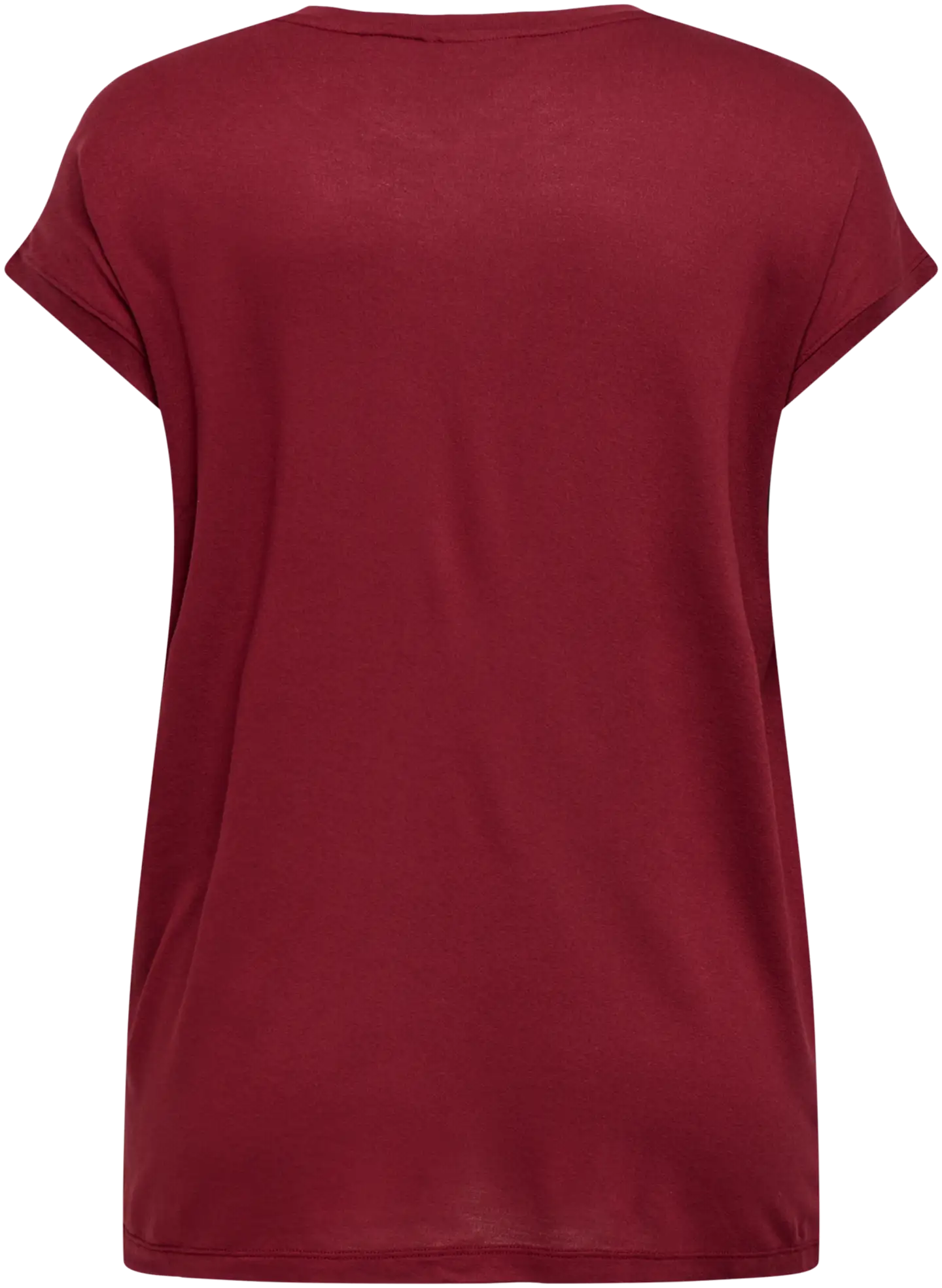 ONLY CARMAKOMA naisten paita Carflake - Ruby wine - 2