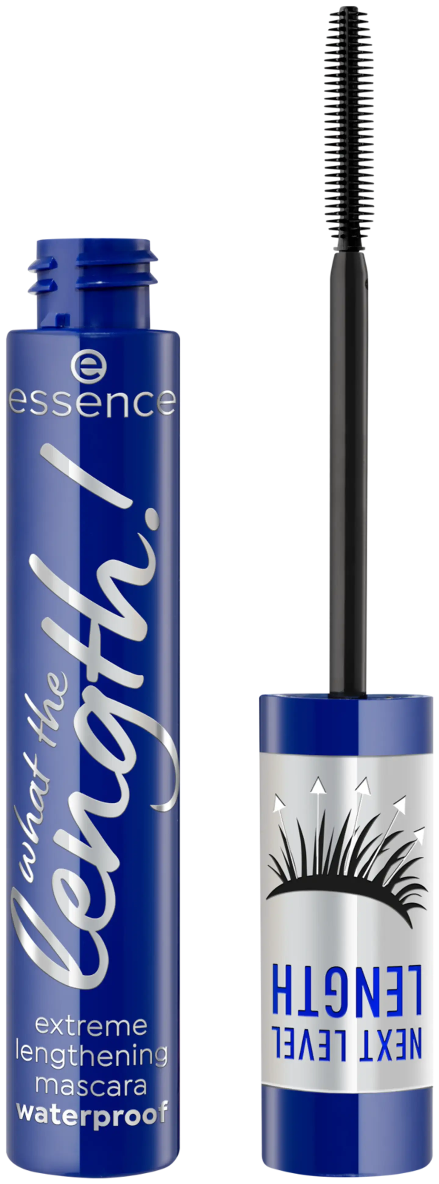 essence what the length! extreme lengthening mascara waterproof 02 Black Waterproof 10 ml - 2