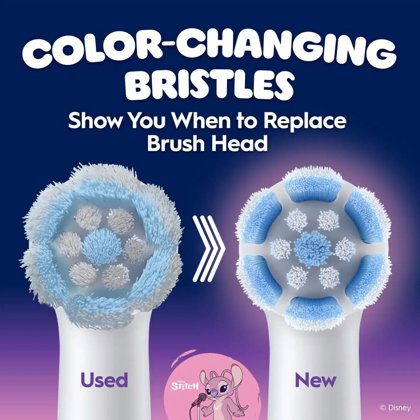 Oral-B iO Kids Angel vaihtoharjat, 4 kpl - 5