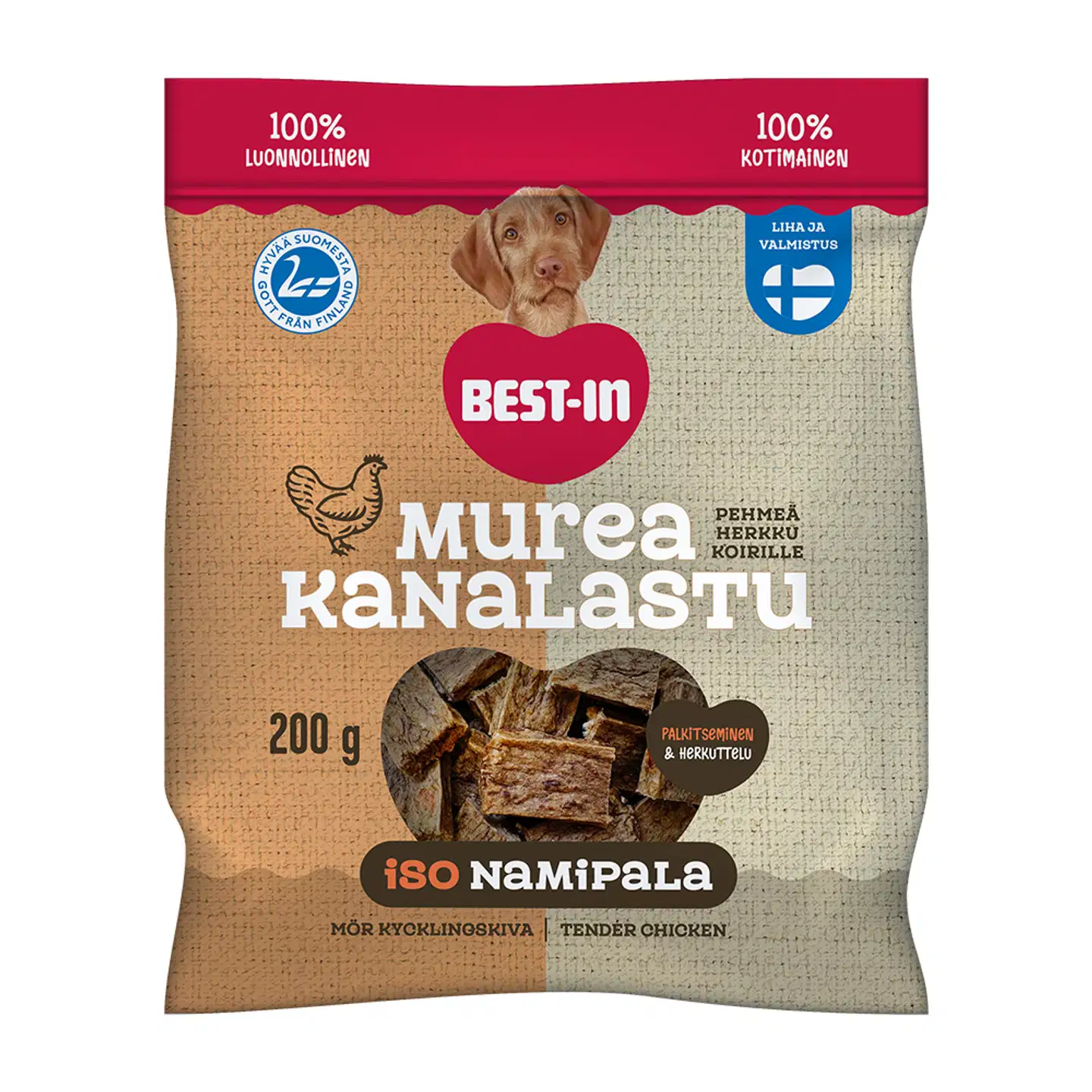 Best-In Murea Kanalastu koiralle 200g - 2