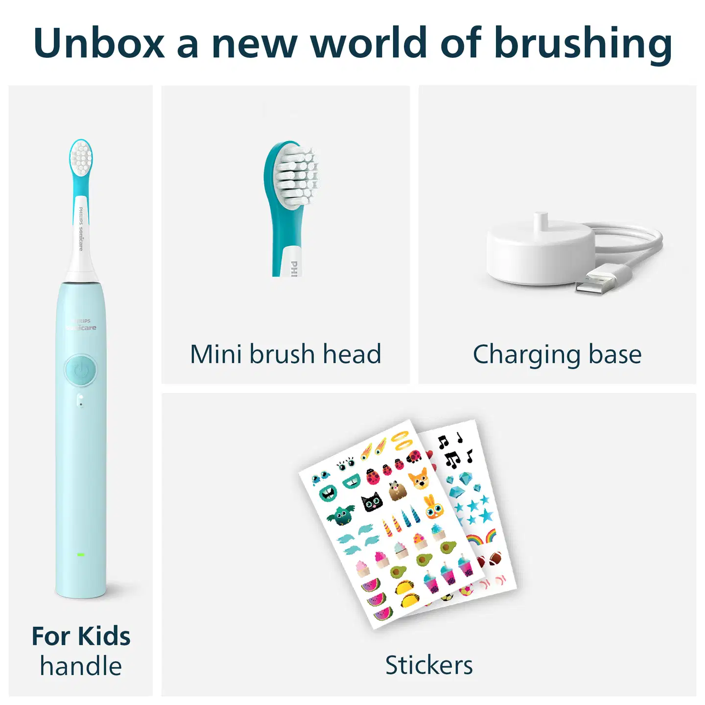 Philips Sonicare KIDS sähköhammasharja HX6500/03 - 11