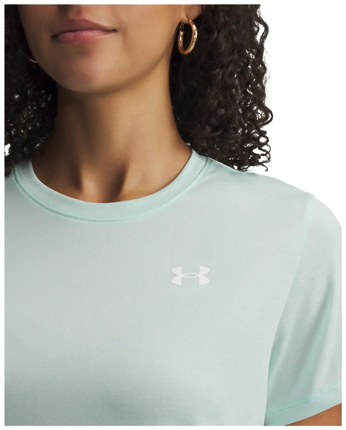 Under Armour naisten lyhythihainen treenipaita 1384230 - Refresh Mint - 3