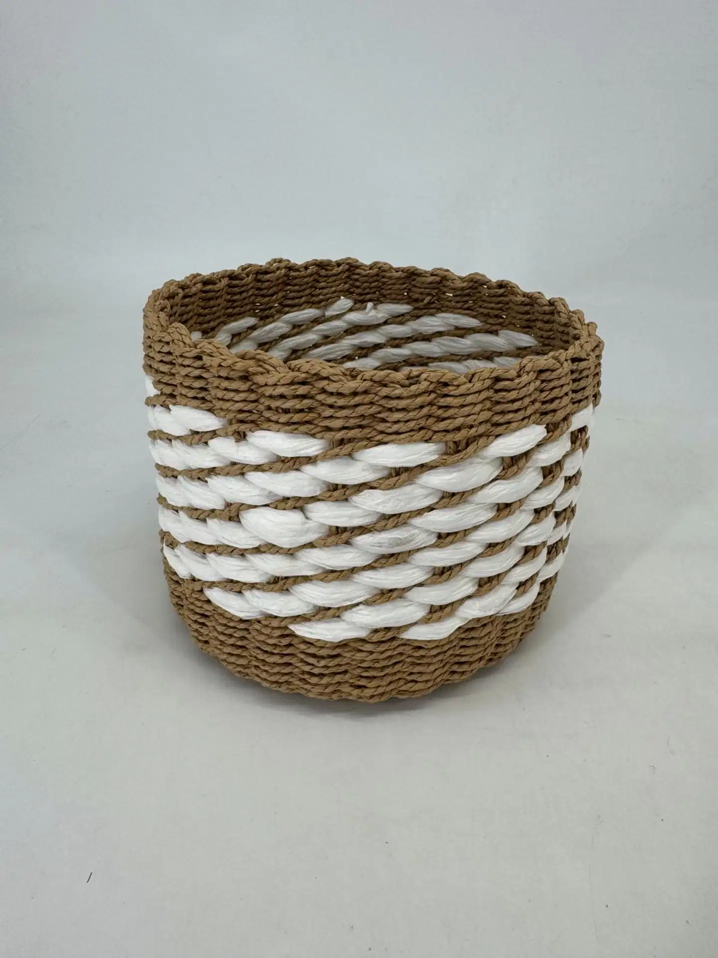 House säilytyskori pyöreä paperi 2-värinen