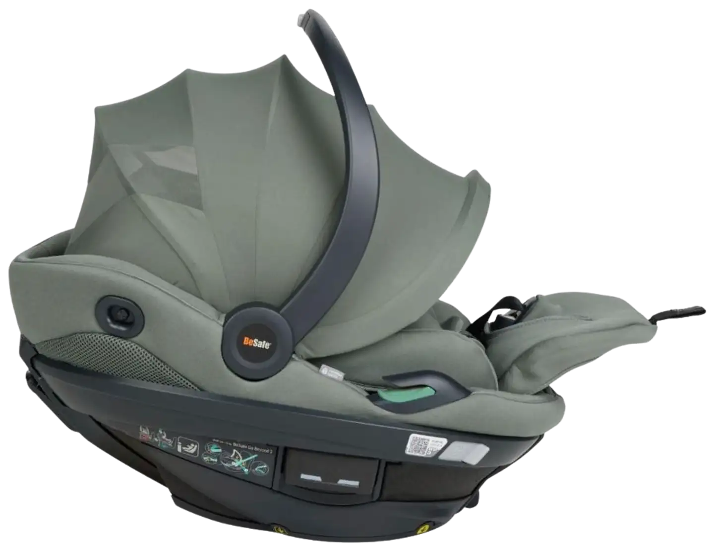 Besafe Go Beyond 2 turvakaukalo Meadow Green SoftB - 5