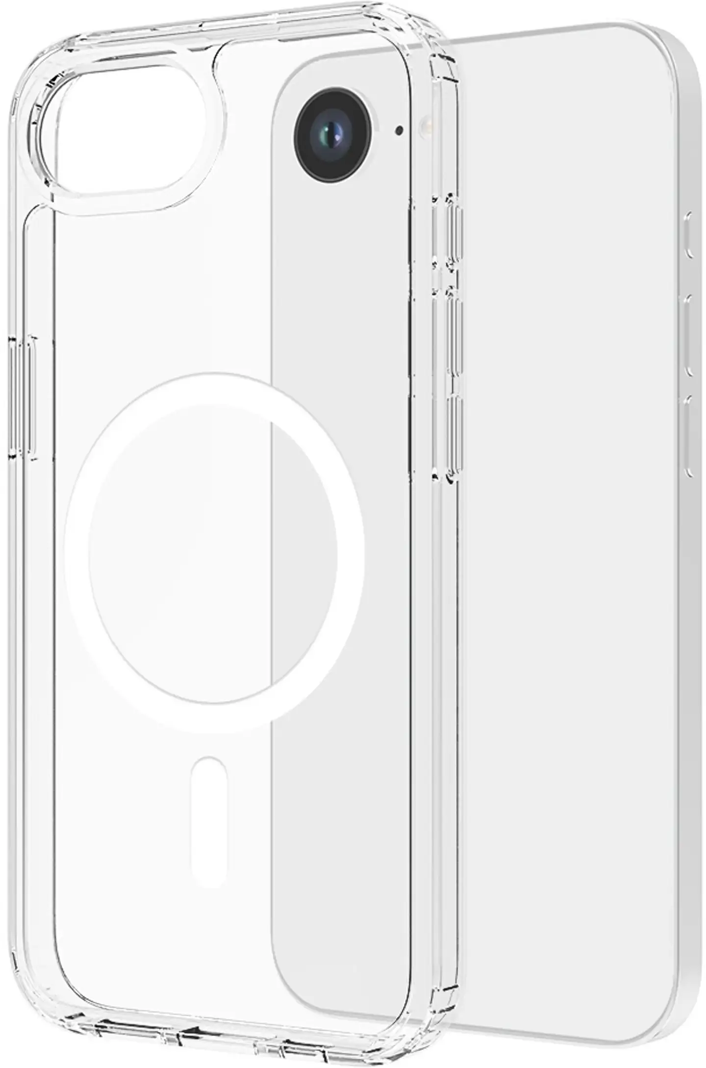 Wave MagSafe -yhteensopiva Puhelinsuoja, Apple iPhone 16e, Kirkas - 2