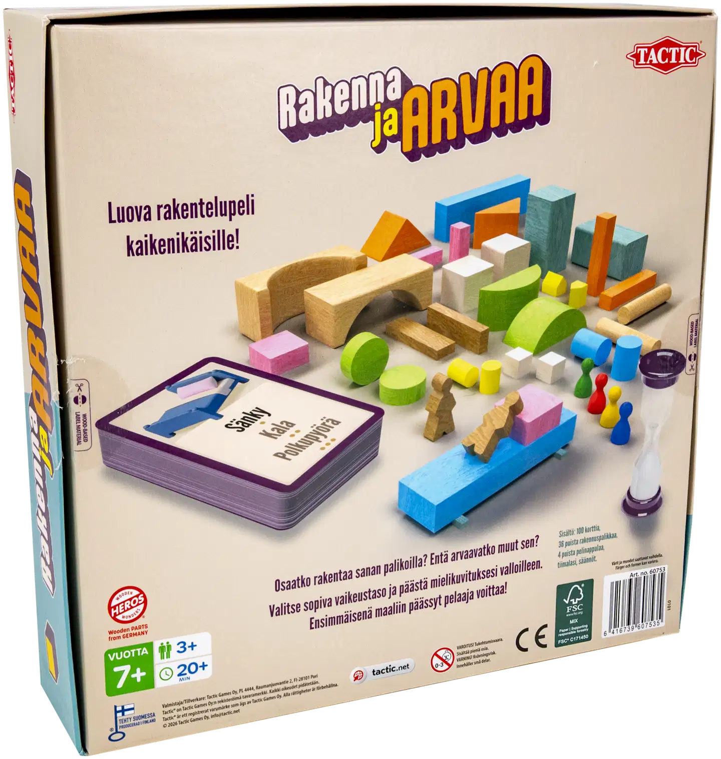 Tactic lautapeli Rakenna ja arvaa - 7