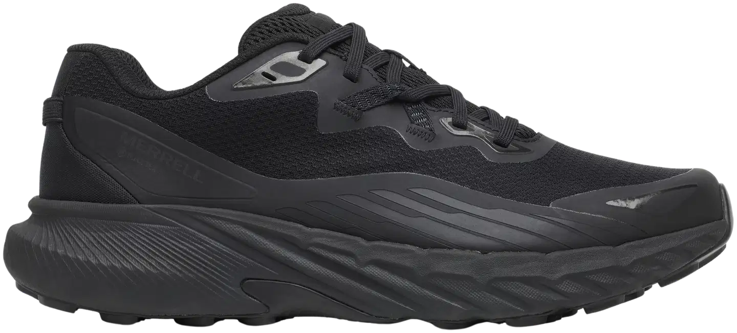 Merrell miesten juoksukenkä Agility trail Goretex - Triple Black - 1
