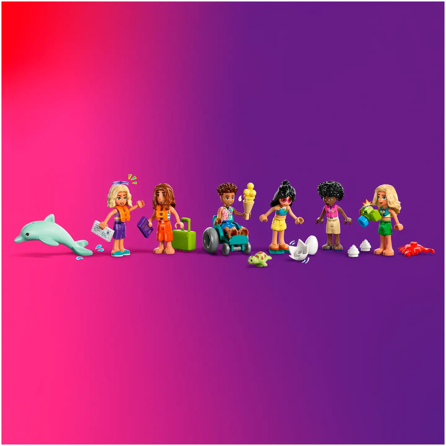 LEGO® Friends 42673 Koko perheen lomakohde meren rannalla - 7