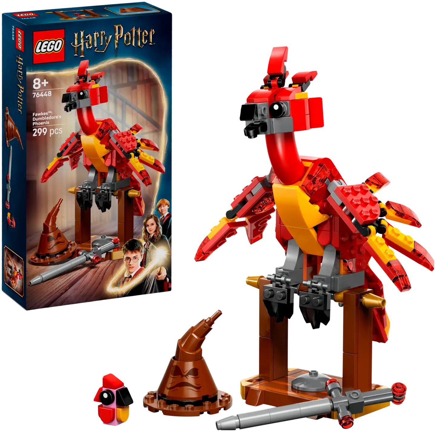 LEGO® Harry Potter TM 76448 Fawkes™: Dumbledoren feenikslintu - 1