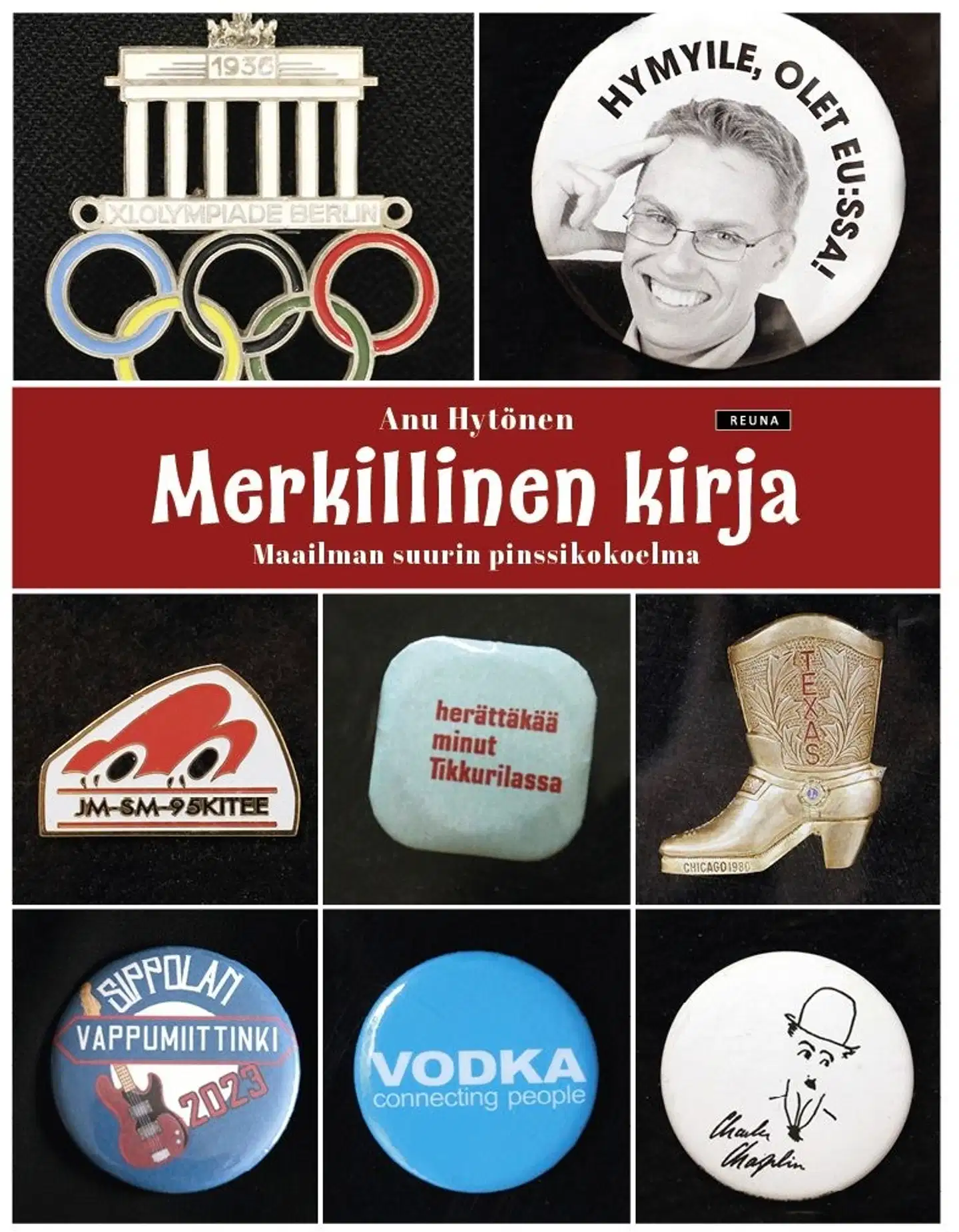 Hytönen, Merkillinen kirja - Maailman suurin pinssikokoelma