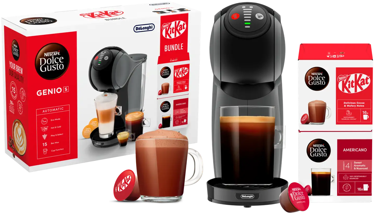 De'Longhi Dolce Gusto Genio S KitKat bundle pack - 2