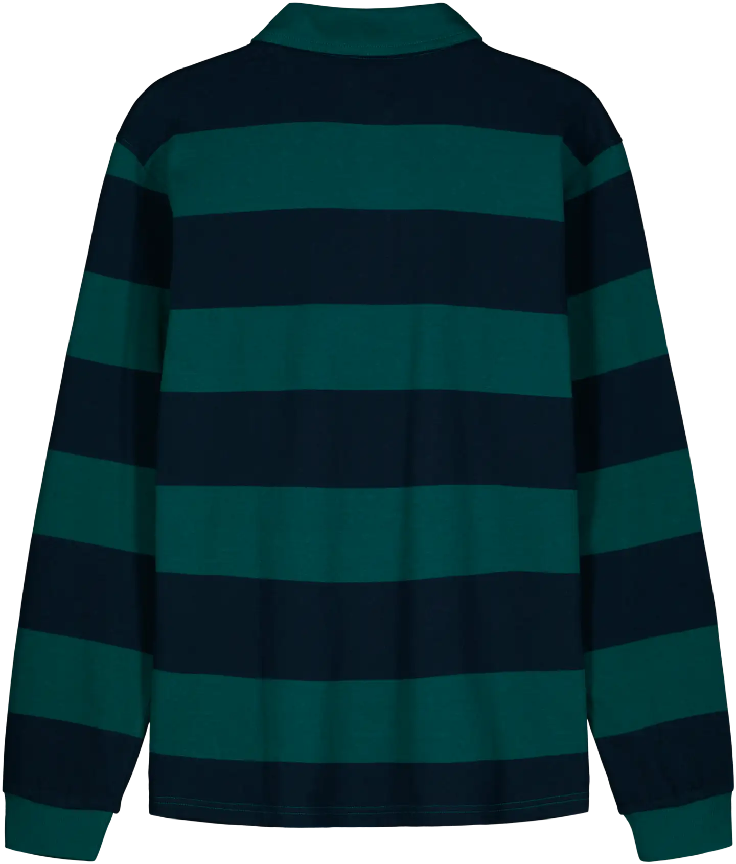 WKLY. miesten raidallinen rugbypaita 195W312517 - D.blue-green - 2