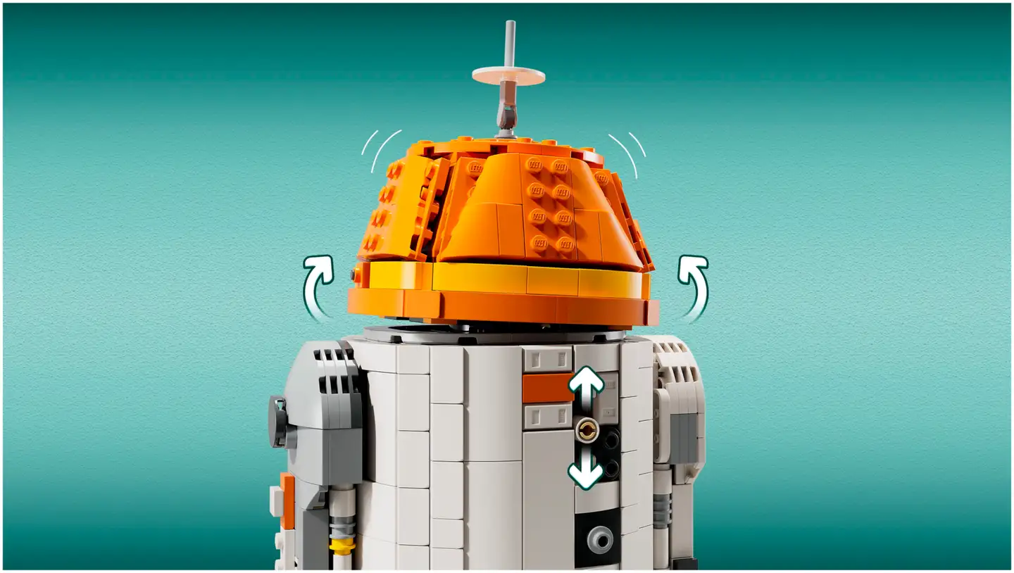 LEGO® Star Wars 75416 Ahsoka™ Astromekaanikkodroidi Chopper (C1-10P)™ - 7