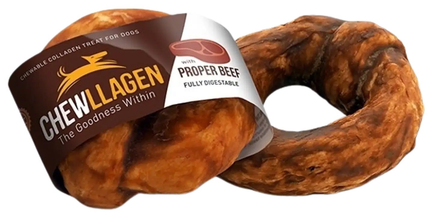 Chewllagen naudanmakuinen donitsi