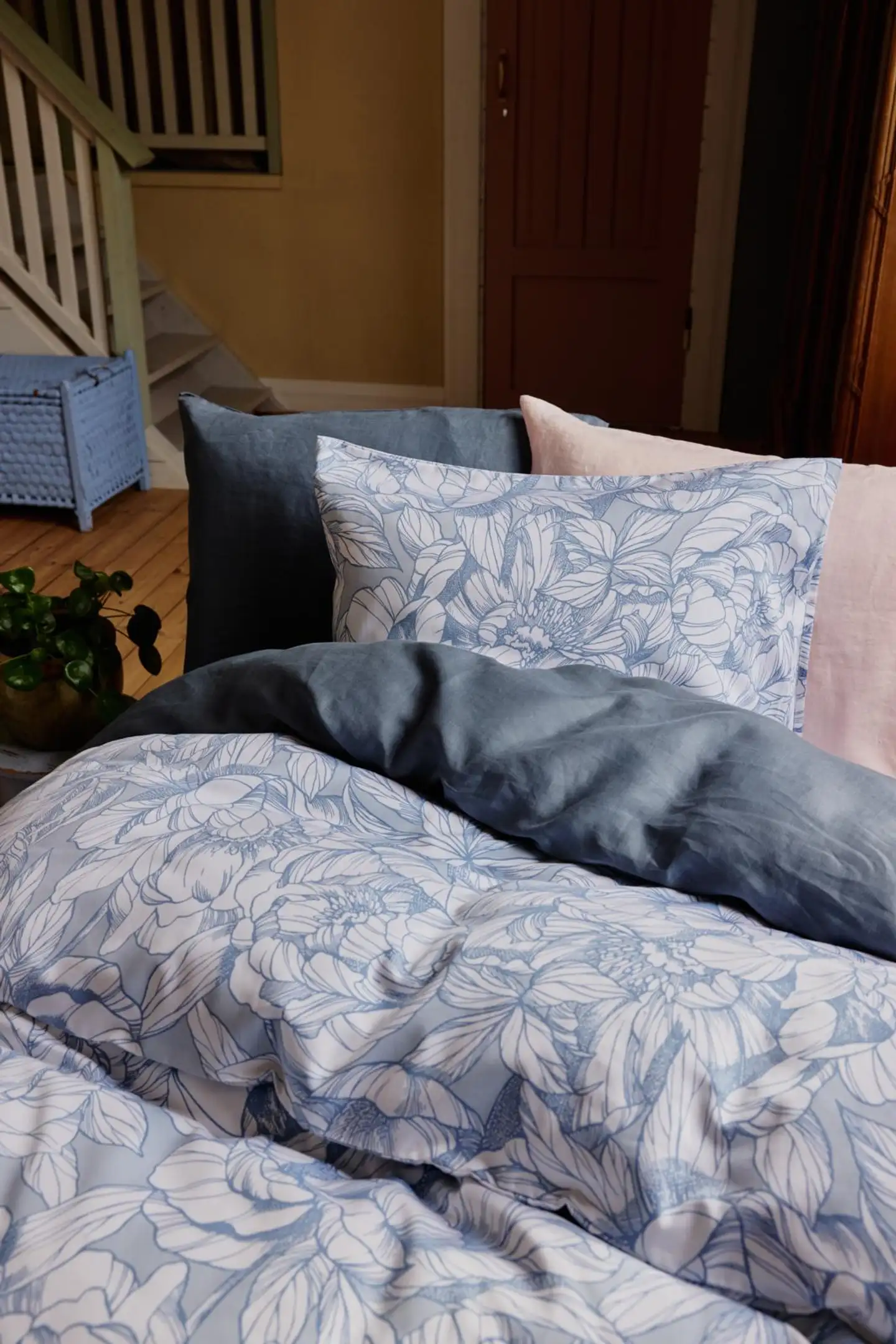 Finlayson pussilakanasetti Pioni 150X210+50X60 sininen (tencel) - 2