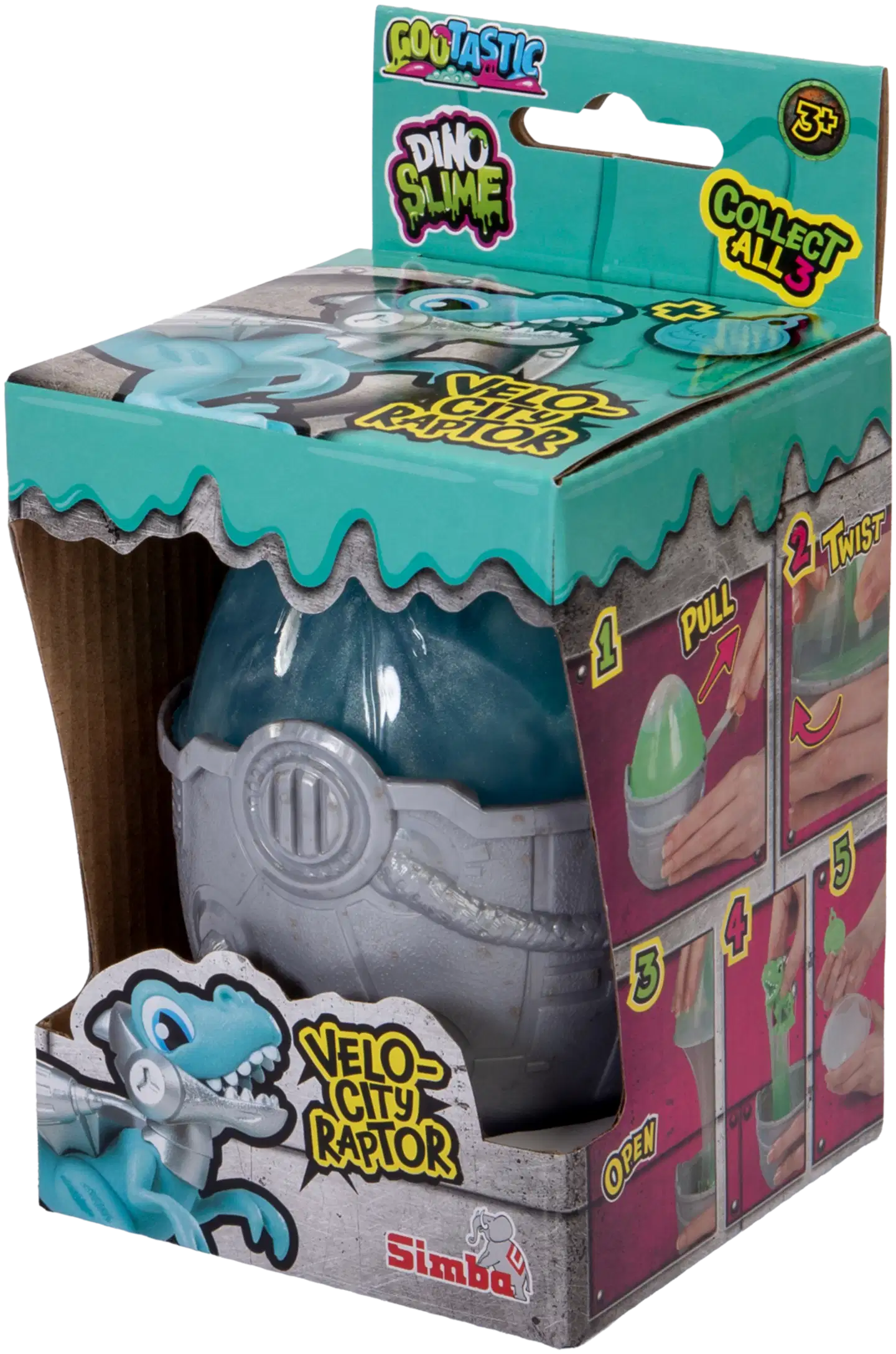 Simba Gootastic Slime Dinomuna, useita erilaisia, lajtelma, myydään yksittäin - 3