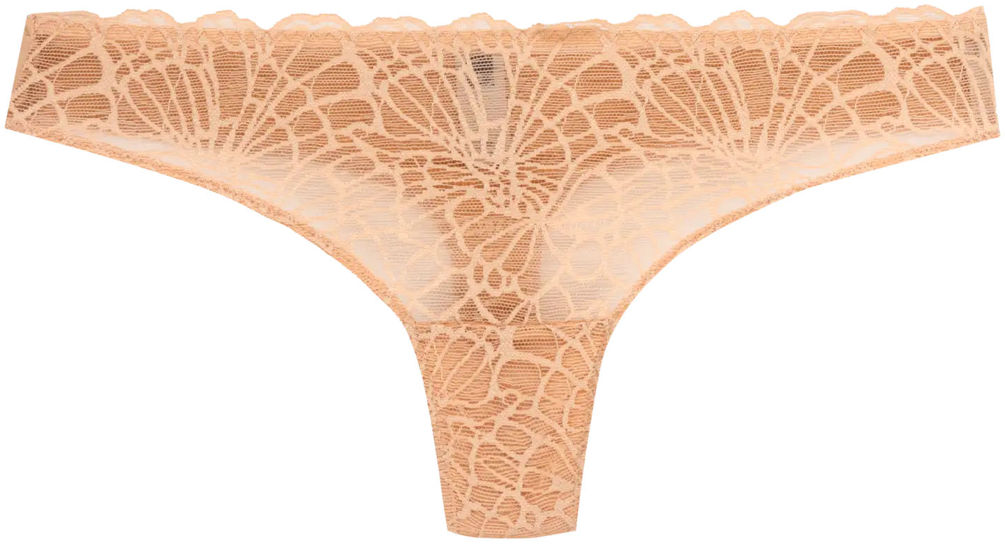 Actuelle naisten string-alushousut 210A332418 - Hazelnut - 1