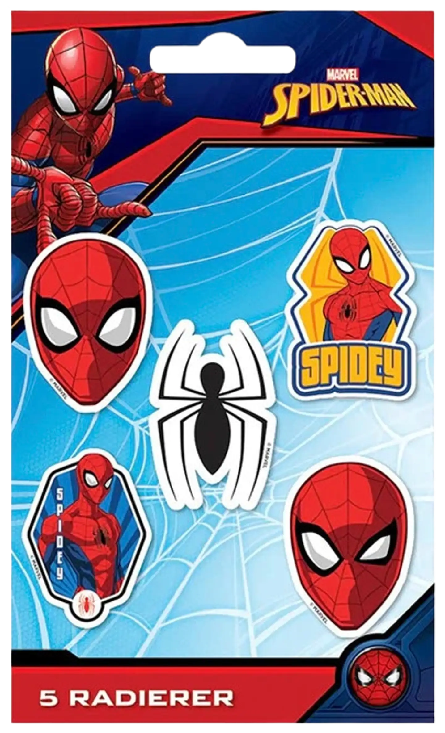 Spiderman Pyyhekumit 4kpl