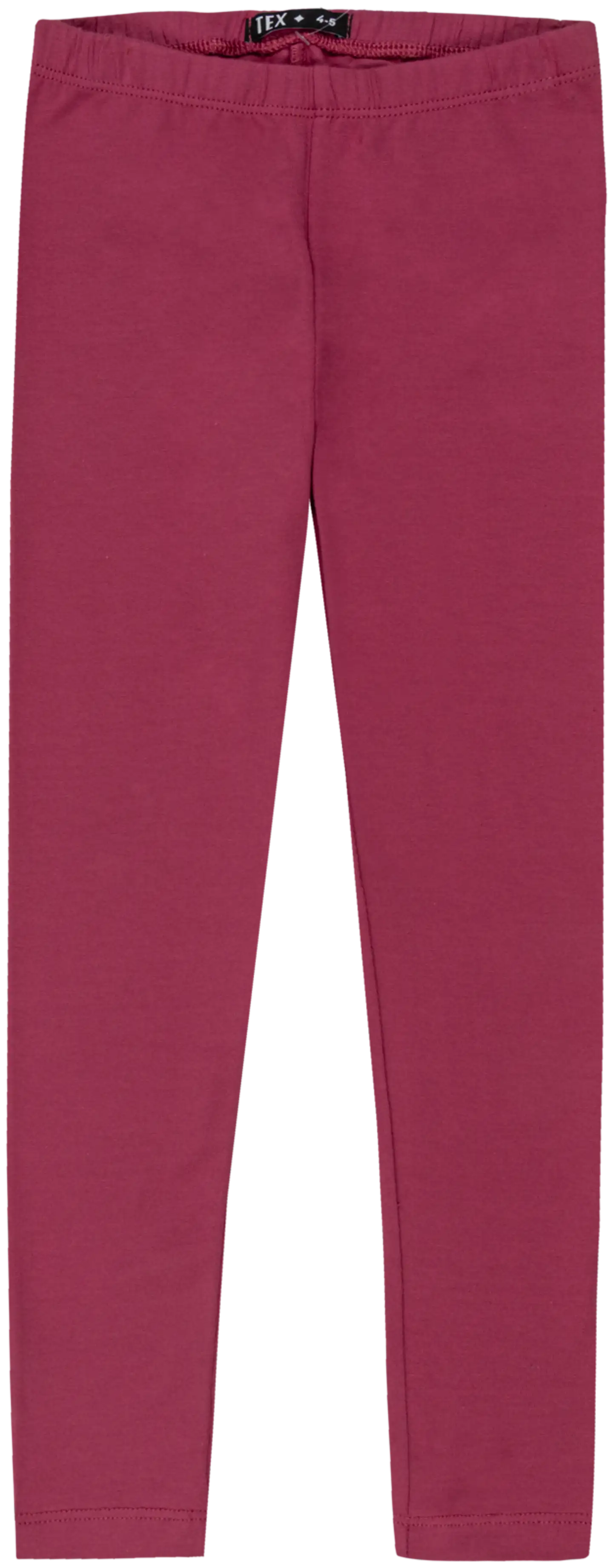 TEX lasten leggingsit I993840 - merlot - 1