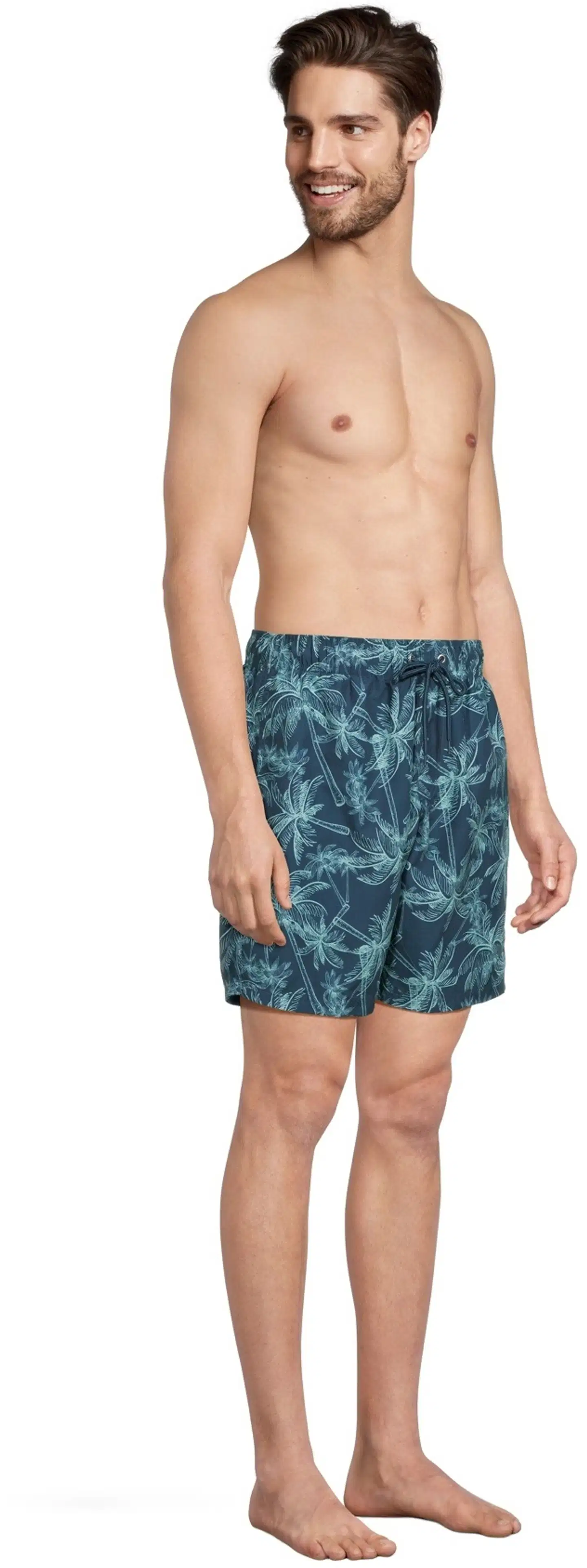 House miesten uimashortsit palmu 192H042611 - blue print - 4