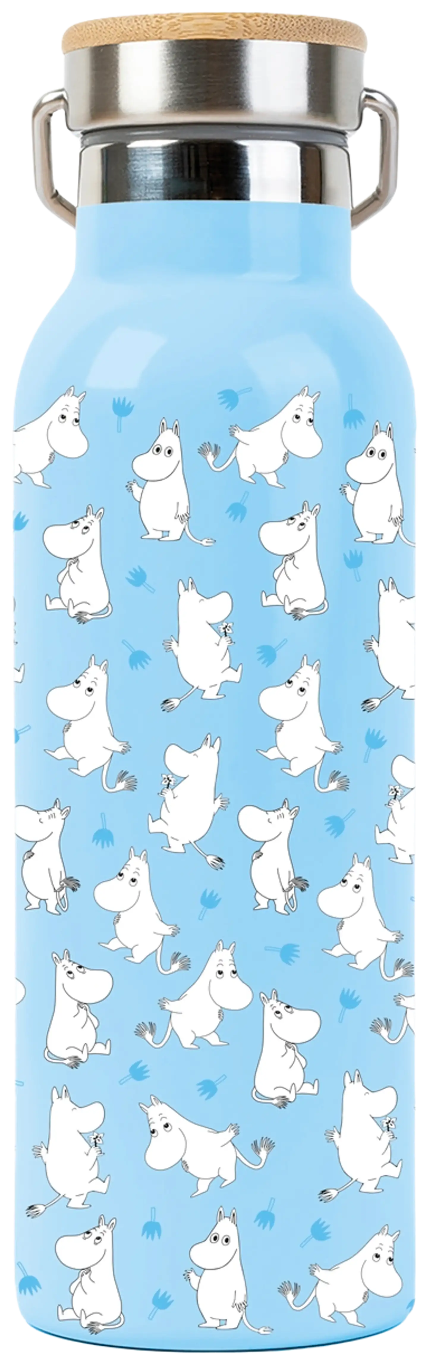 Muumi metallinen juomapullo kahvalla